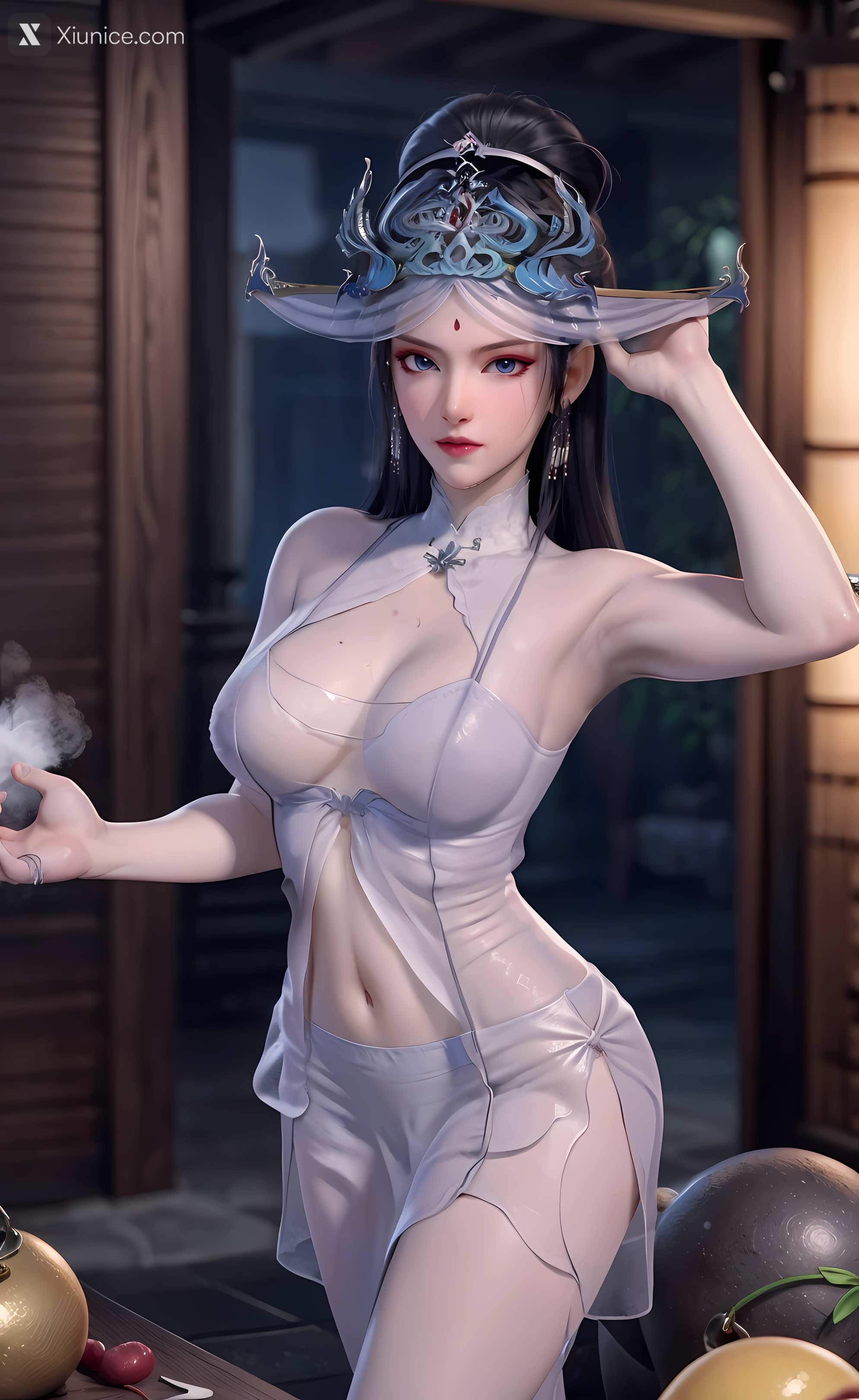 AI Girl Xiunice.com 暗河传 慕雪薇 慕雨墨 慕雪薇 清凉写真 30