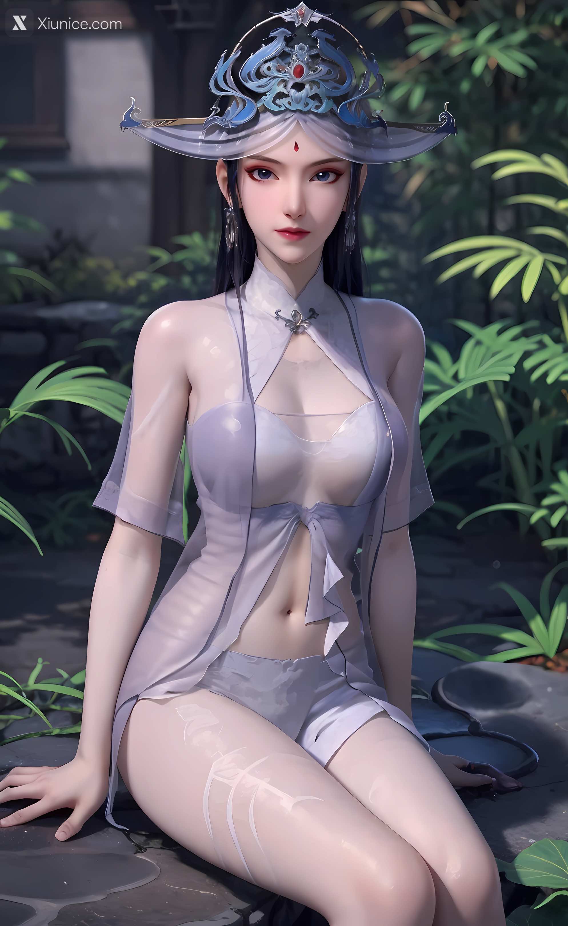 AI Girl Xiunice.com 暗河传 慕雪薇 慕雨墨 慕雪薇 清凉写真 32