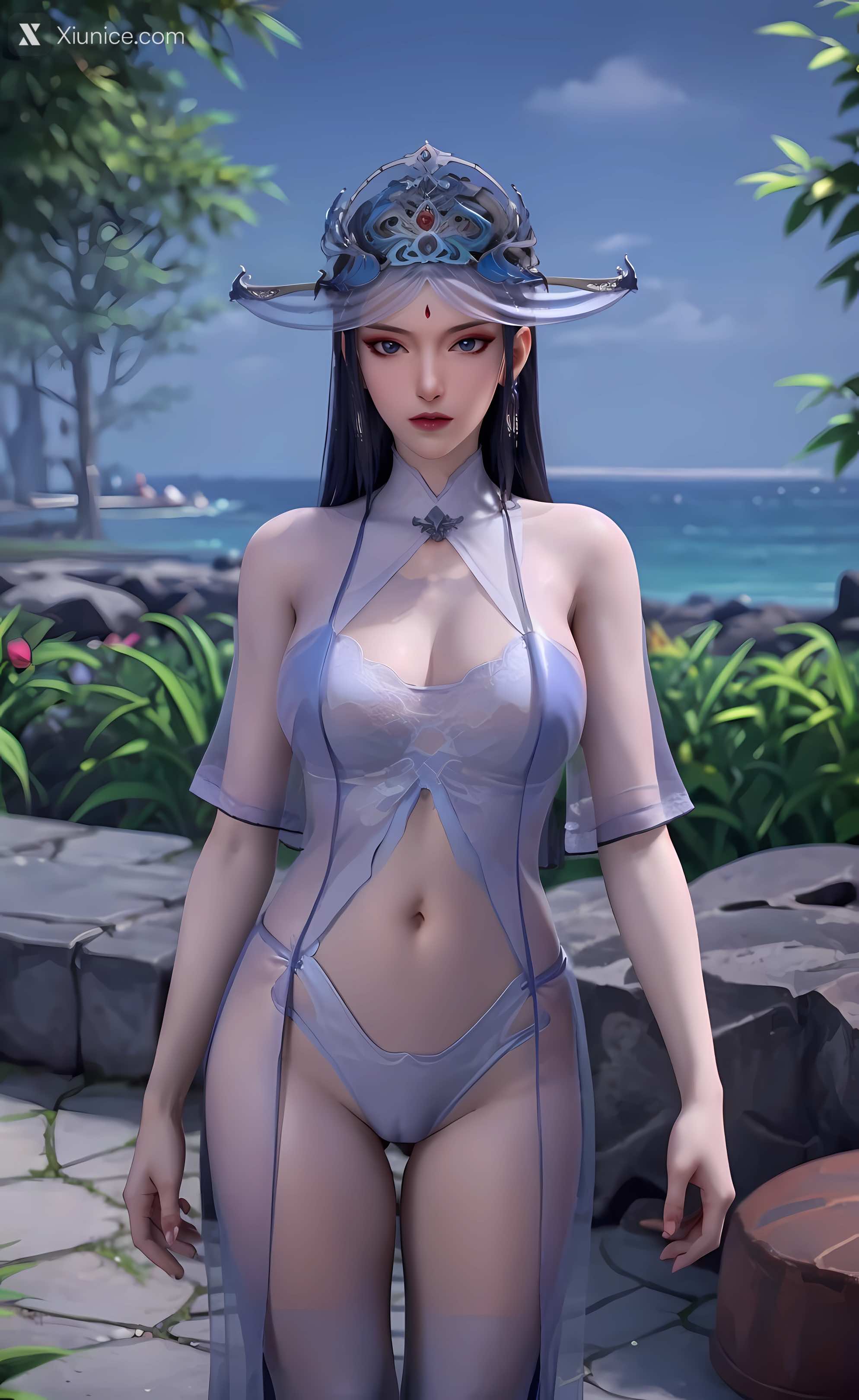 AI Girl Xiunice.com 暗河传 慕雪薇 慕雨墨 慕雪薇 清凉写真 8