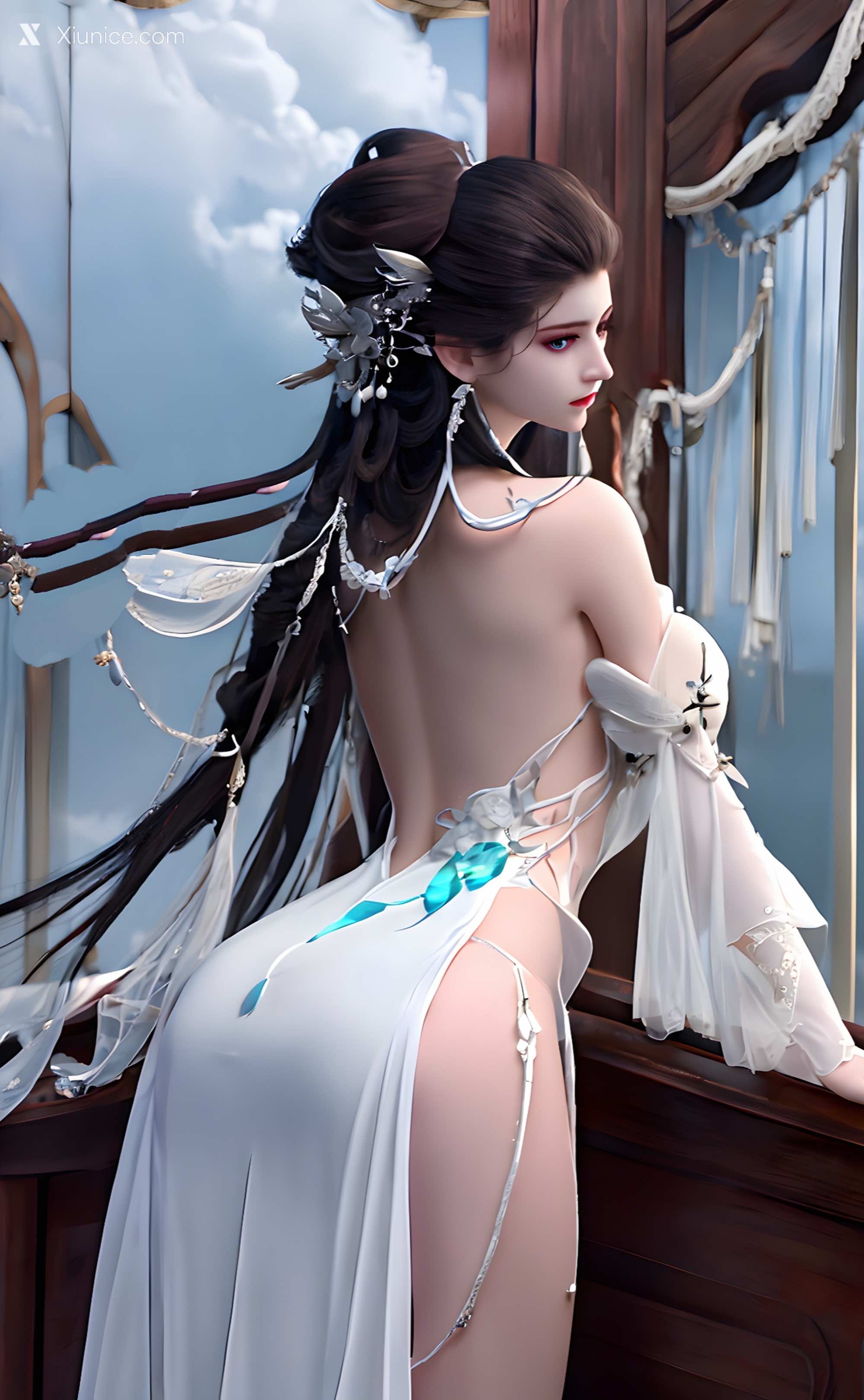 AI Girl Xiunice.com 梦塔 雪迷城 白亦君素 2 12