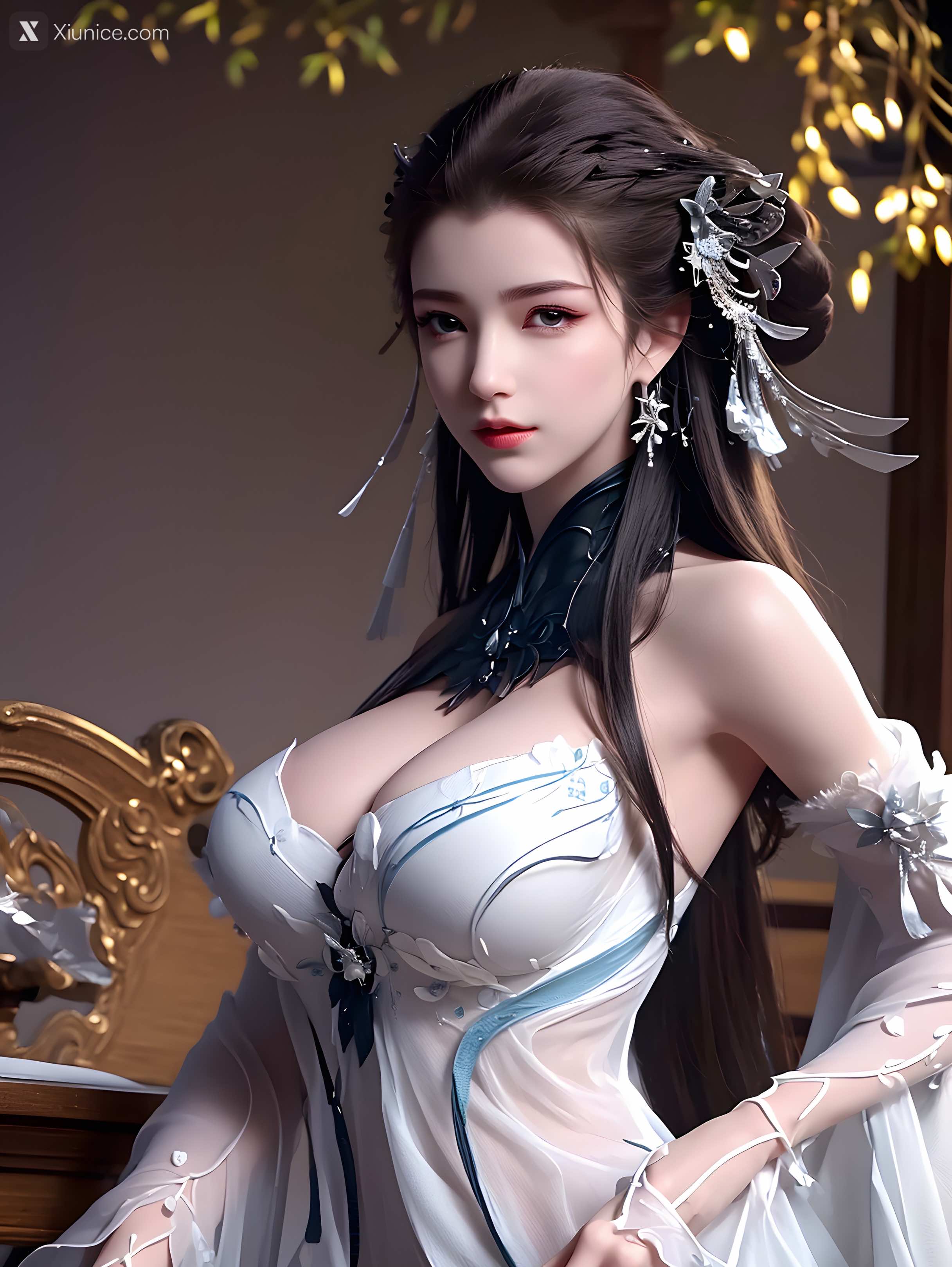 AI Girl Xiunice.com 梦塔 雪迷城 白亦君素 2 18