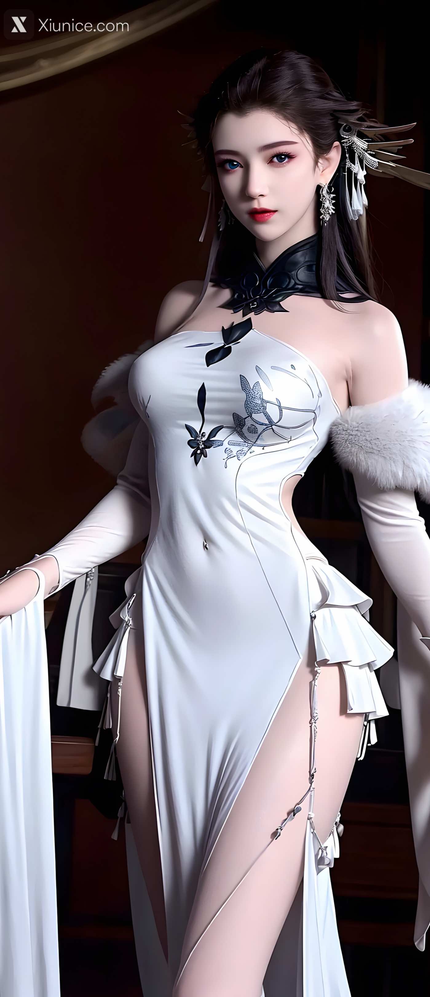 AI Girl Xiunice.com 梦塔 雪迷城 白亦君素 2 22