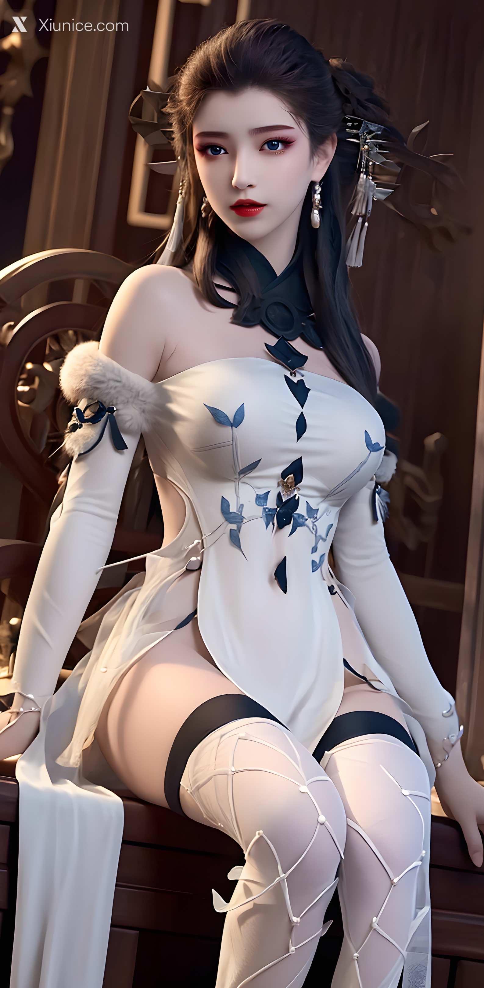 AI Girl Xiunice.com 梦塔 雪迷城 白亦君素 2 25
