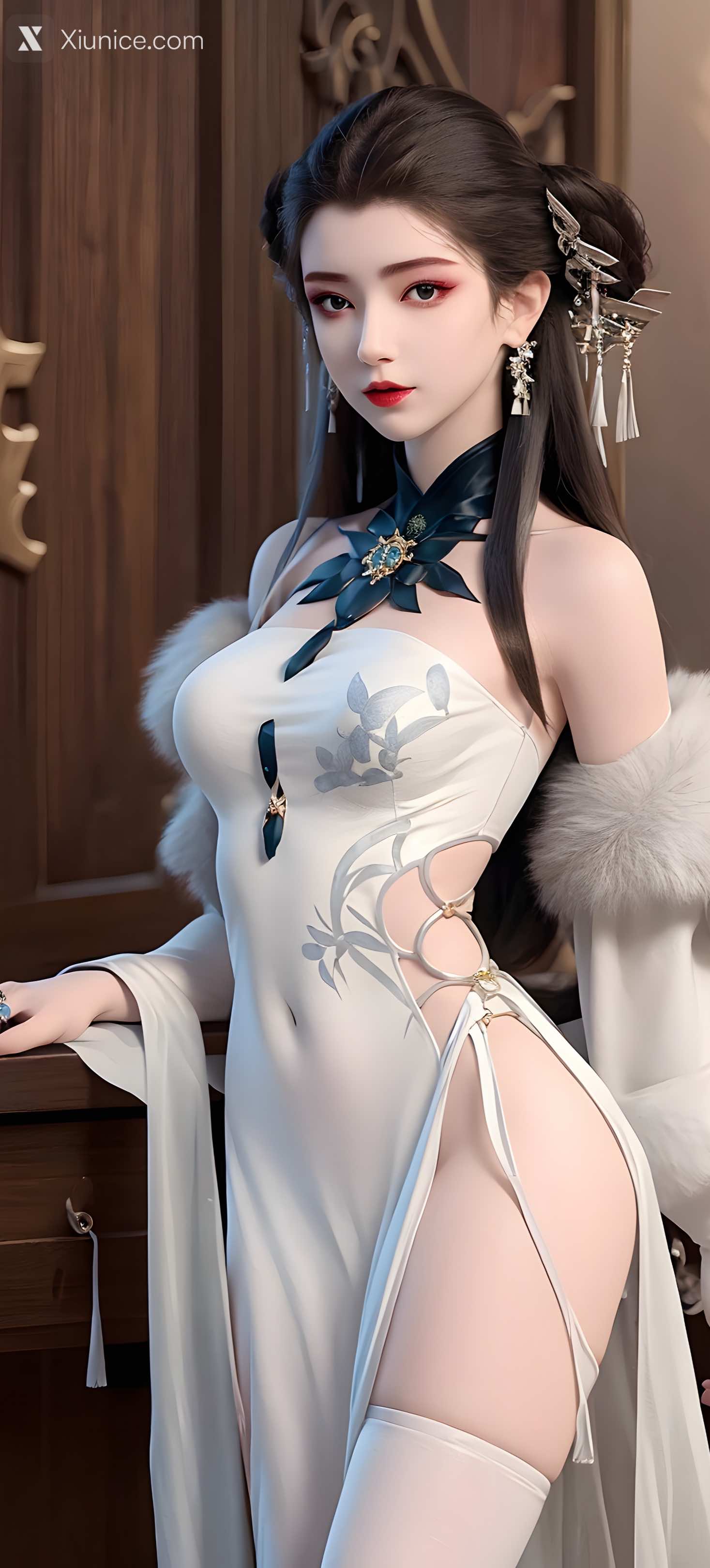 AI Girl Xiunice.com 梦塔 雪迷城 白亦君素 2 28