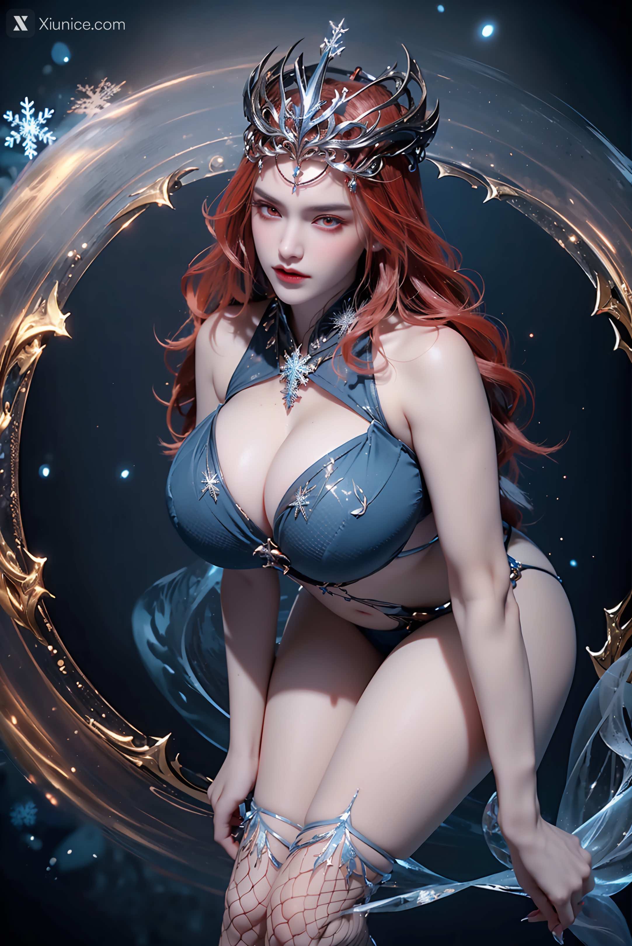 AI Girl Xiunice.com 武庚纪 女魃 冰雪公主 108