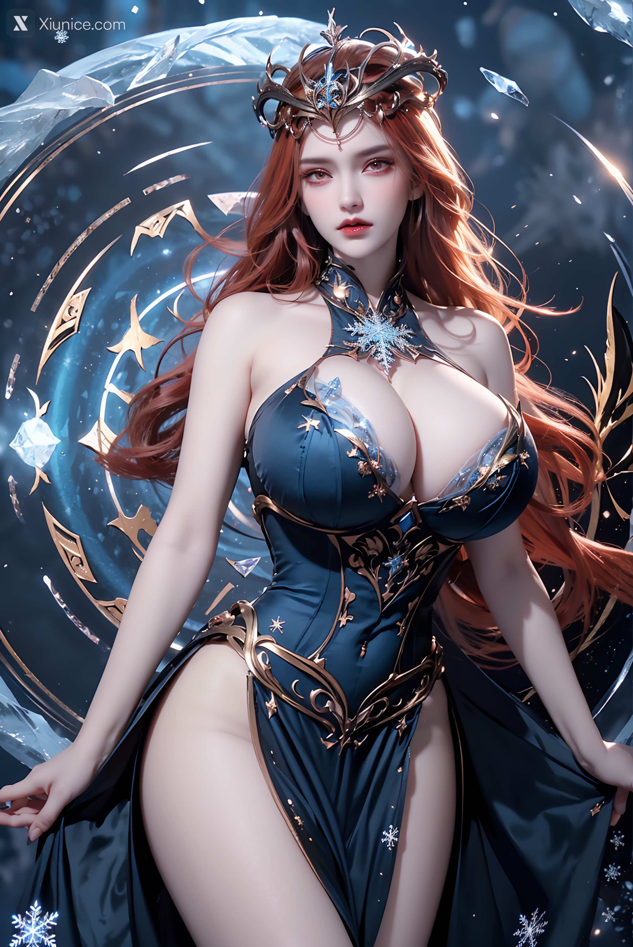AI Girl Xiunice.com 武庚纪 女魃 冰雪公主 123
