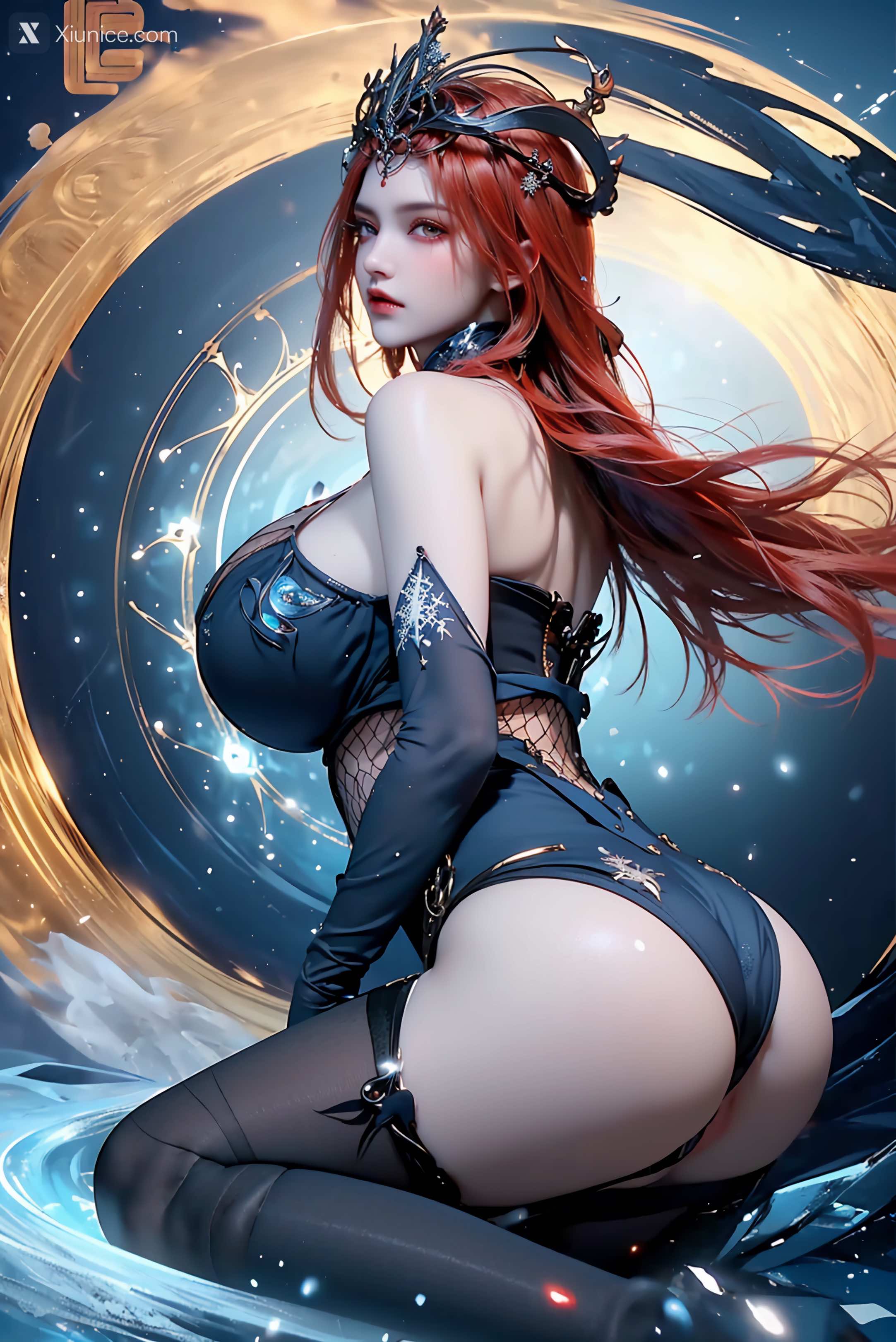 AI Girl Xiunice.com 武庚纪 女魃 冰雪公主 138
