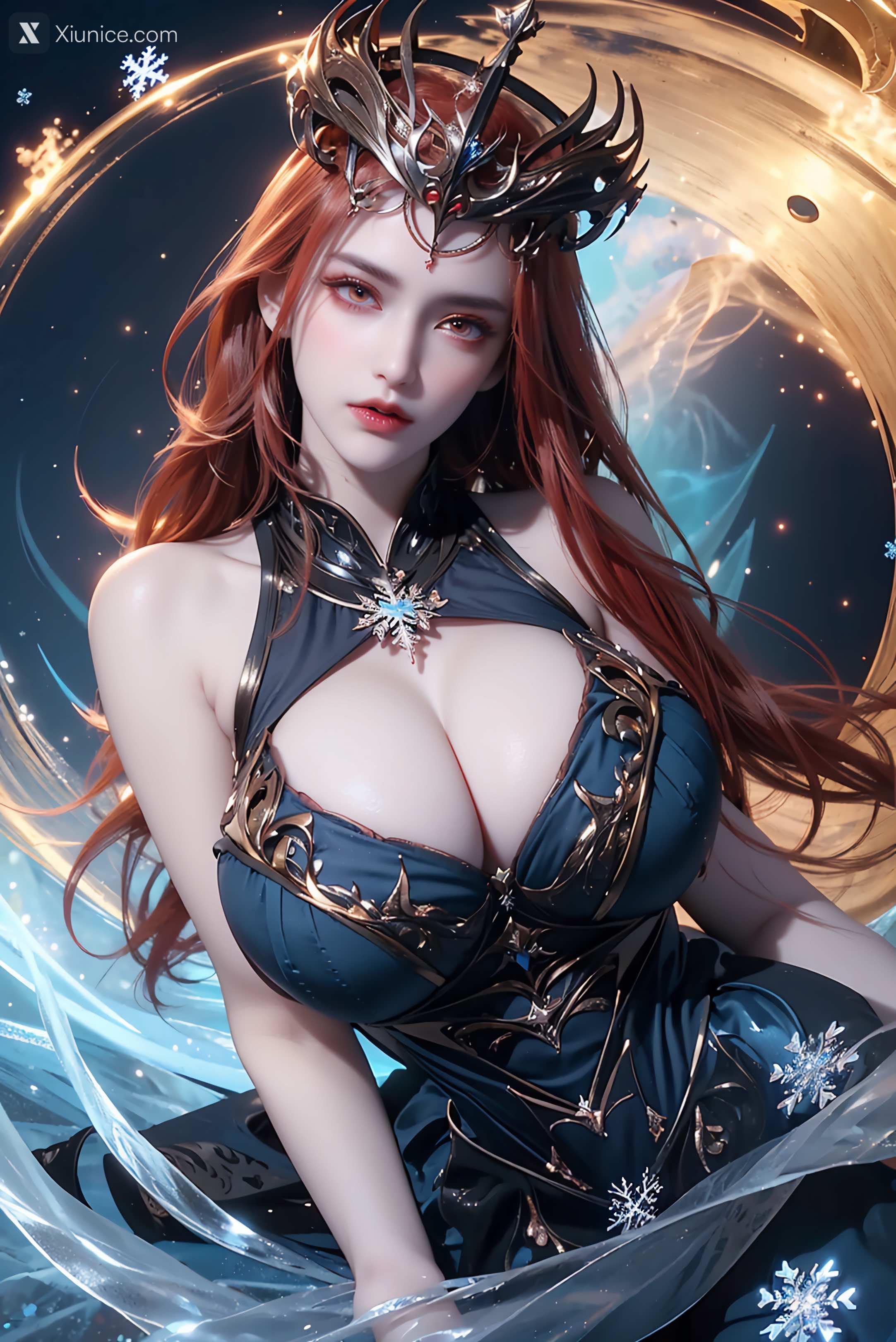 AI Girl Xiunice.com 武庚纪 女魃 冰雪公主 143