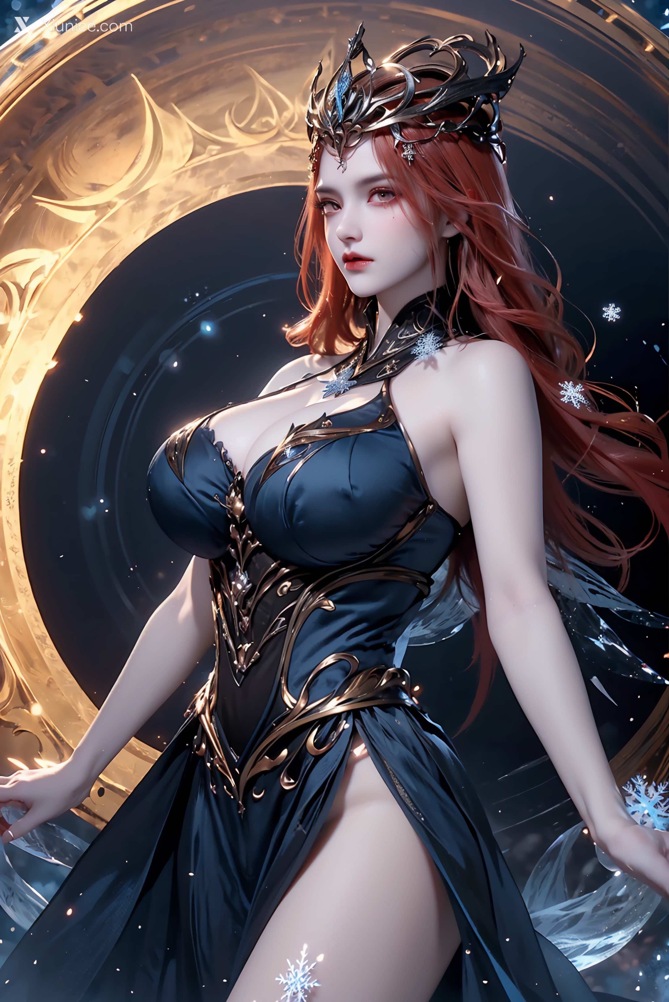 AI Girl Xiunice.com 武庚纪 女魃 冰雪公主 149
