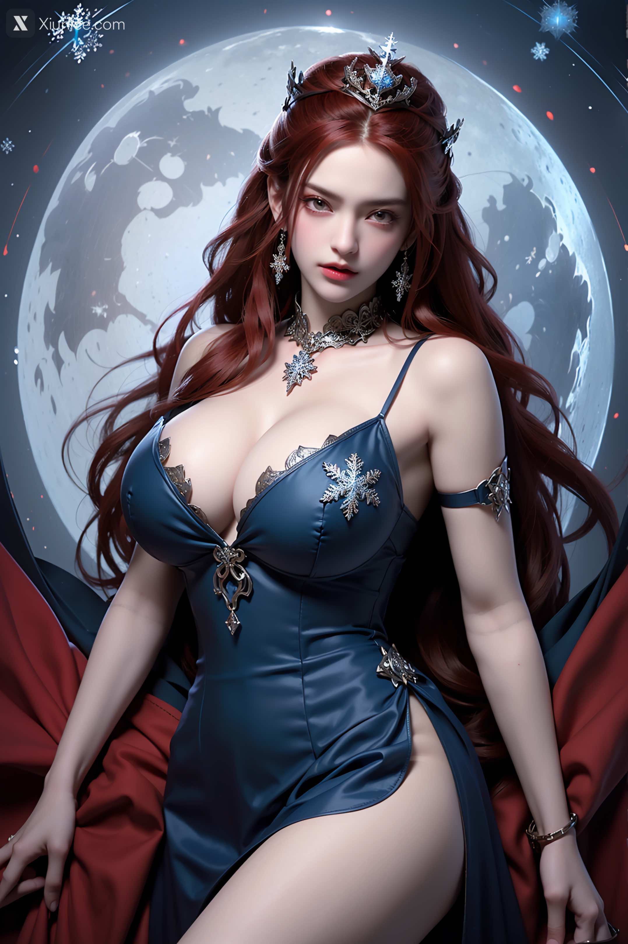 AI Girl Xiunice.com 武庚纪 女魃 冰雪公主 173