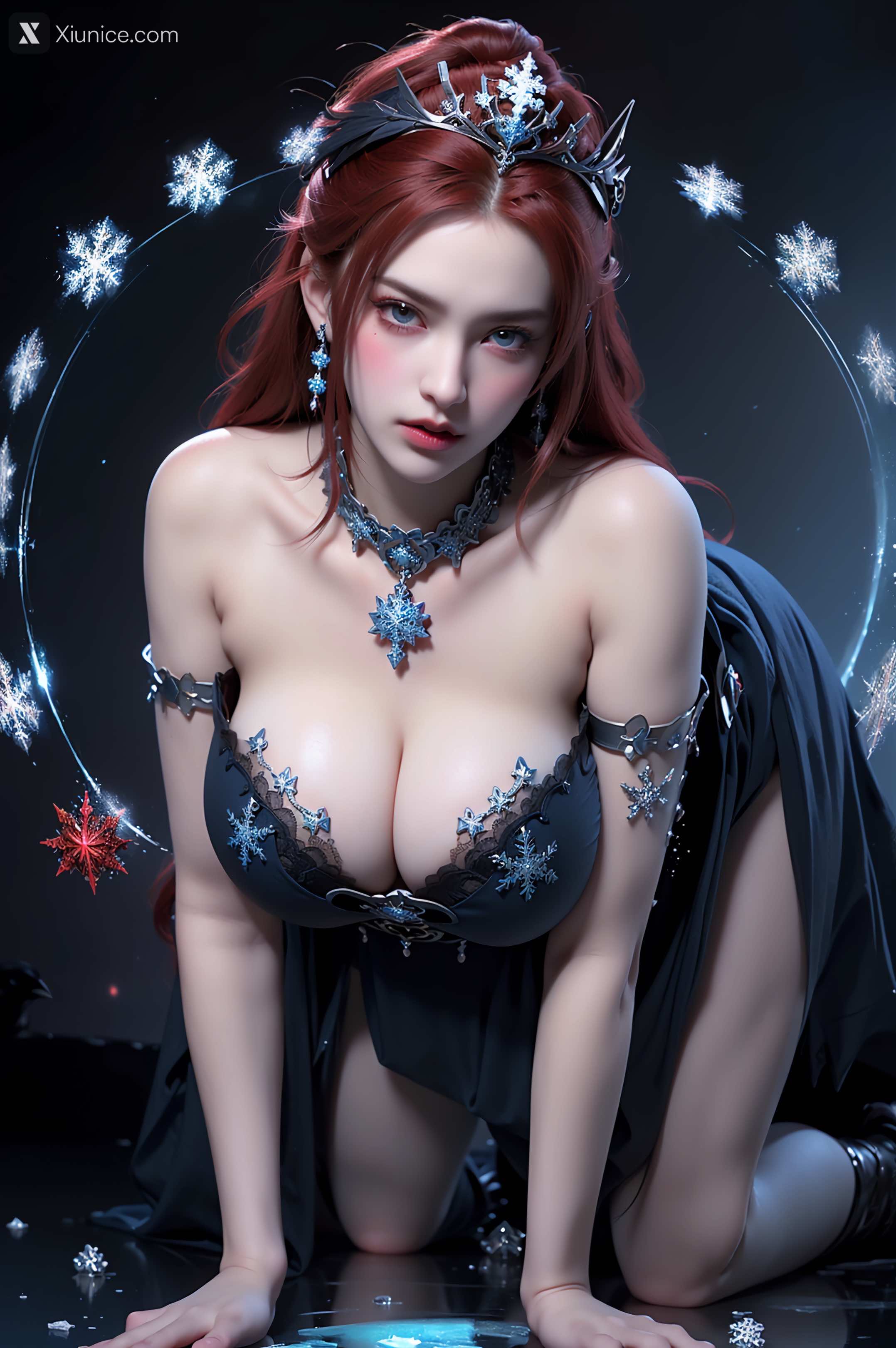 AI Girl Xiunice.com 武庚纪 女魃 冰雪公主 5