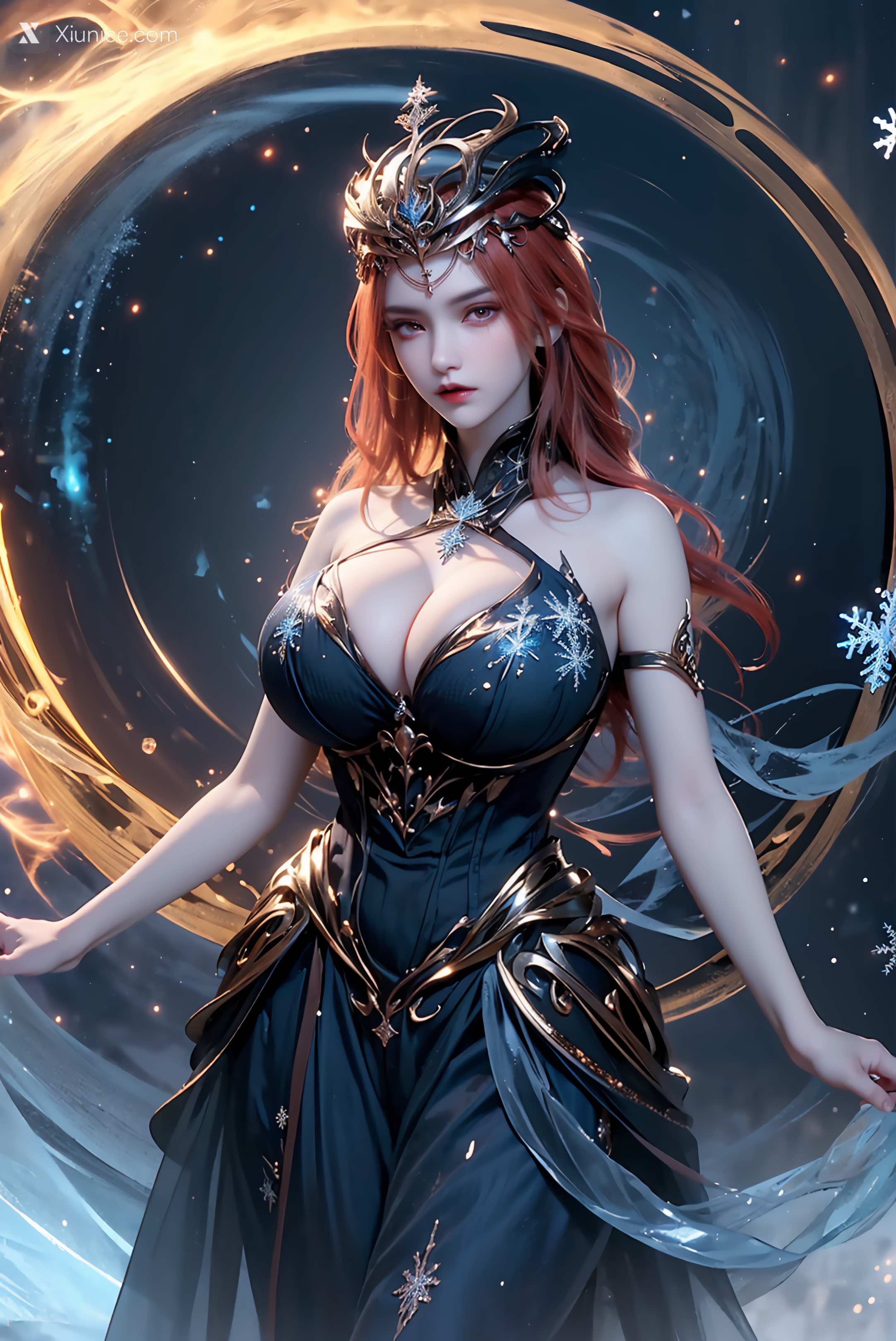 AI Girl Xiunice.com 武庚纪 女魃 冰雪公主 95