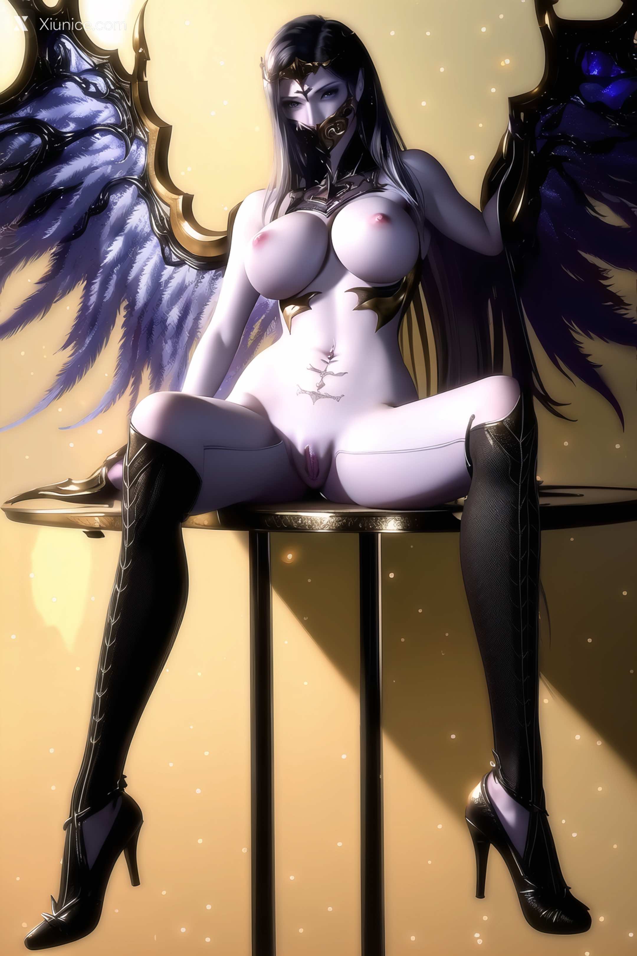 AI Girl Xiunice.com 武庚纪 阿岚 白龙 不闻不问 随风起舞 不闻不问 1 12