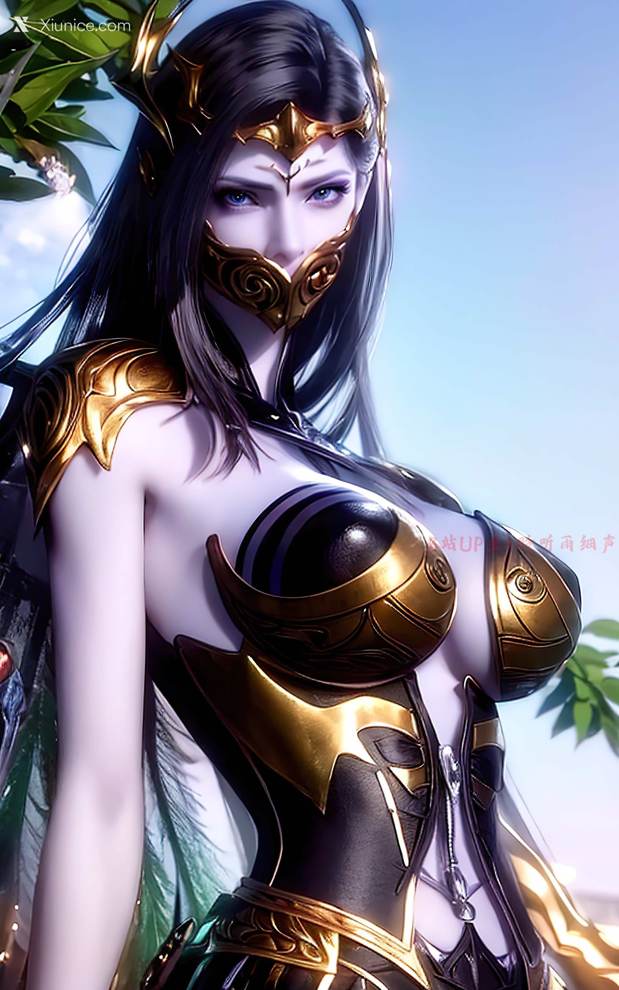 AI Girl Xiunice.com 武庚纪 阿岚 白龙 不闻不问 随风起舞 不闻不问 2 10