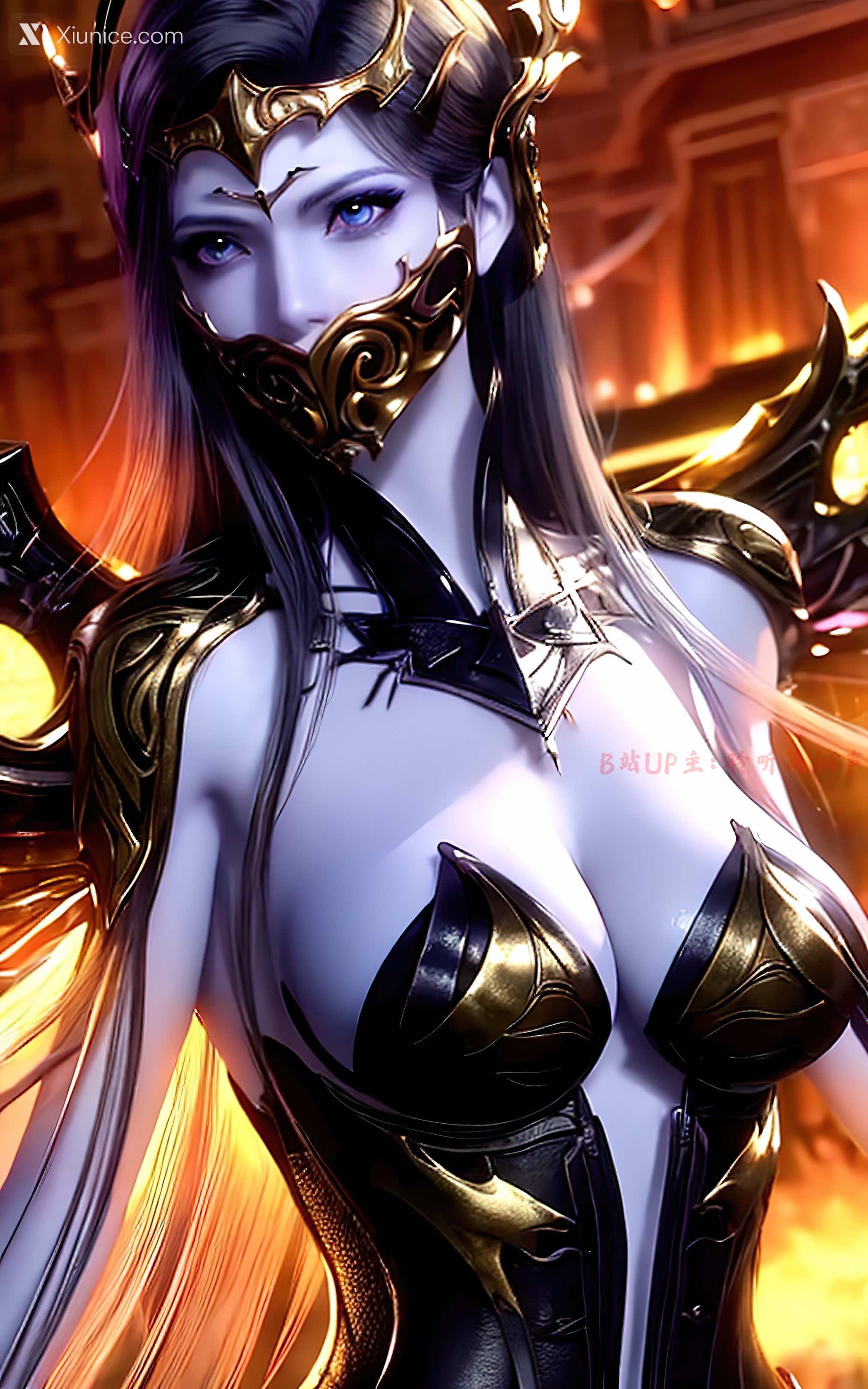 AI Girl Xiunice.com 武庚纪 阿岚 白龙 不闻不问 随风起舞 不闻不问 2 11