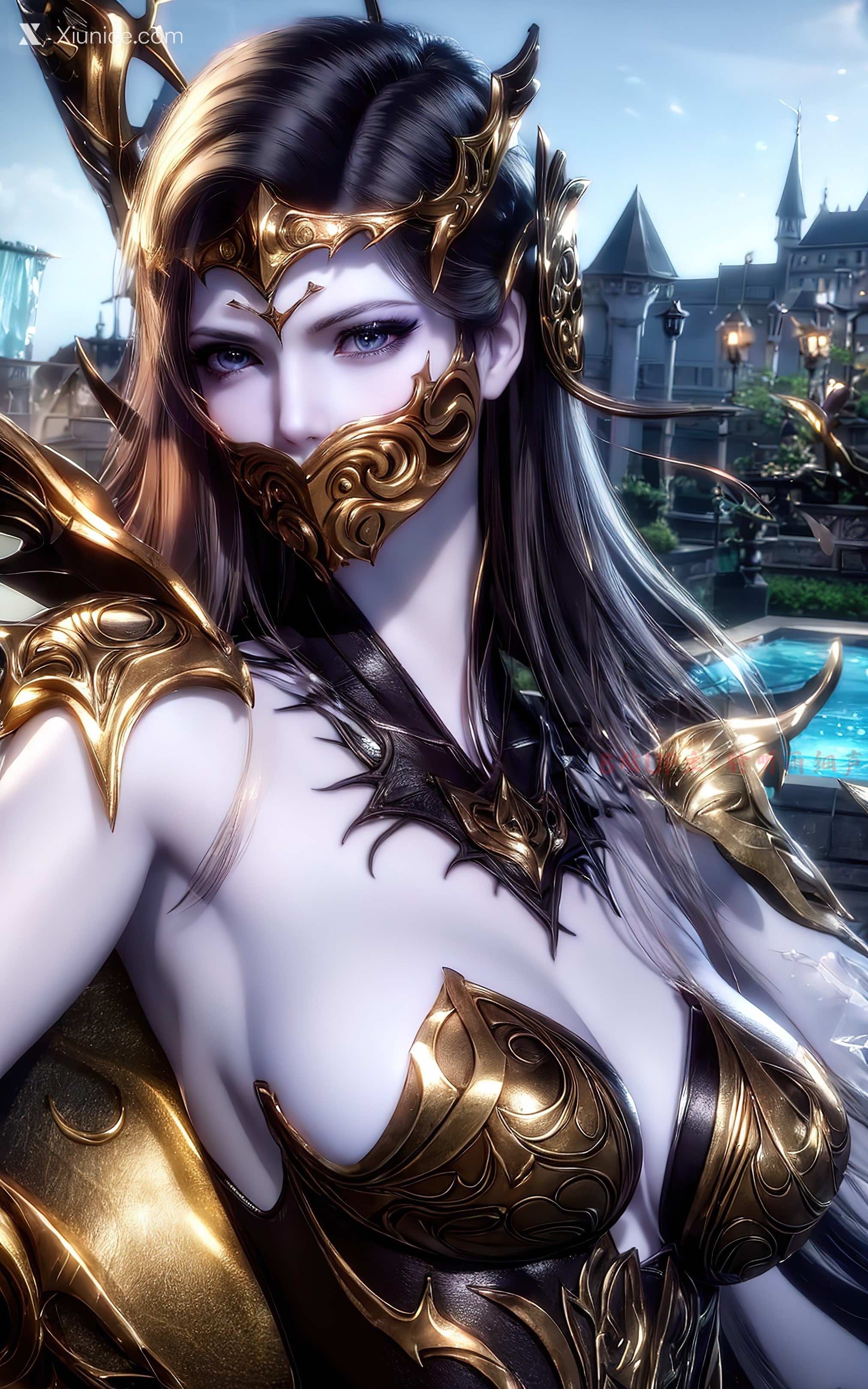 AI Girl Xiunice.com 武庚纪 阿岚 白龙 不闻不问 随风起舞 不闻不问 2 12