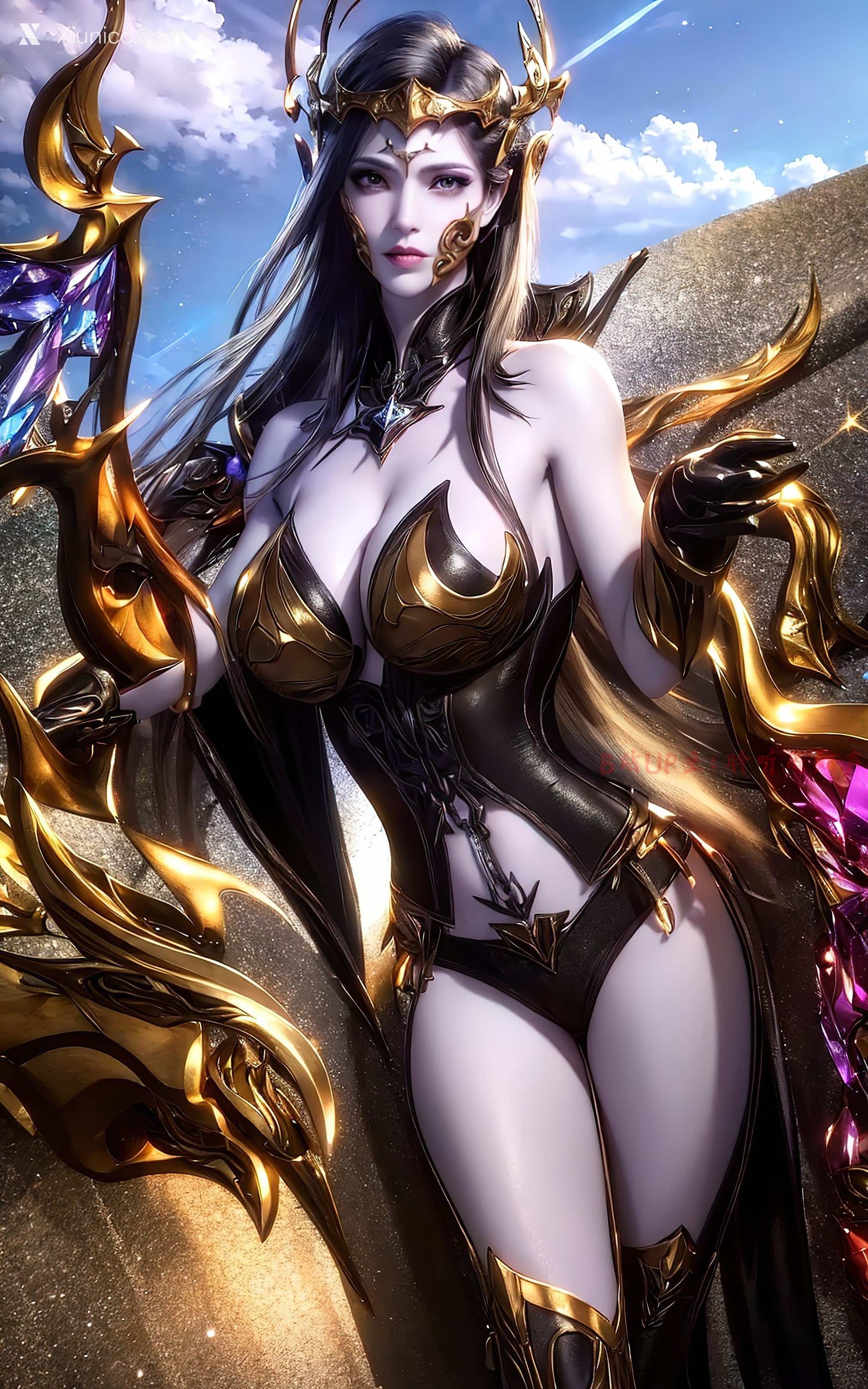 AI Girl Xiunice.com 武庚纪 阿岚 白龙 不闻不问 随风起舞 不闻不问 2 15