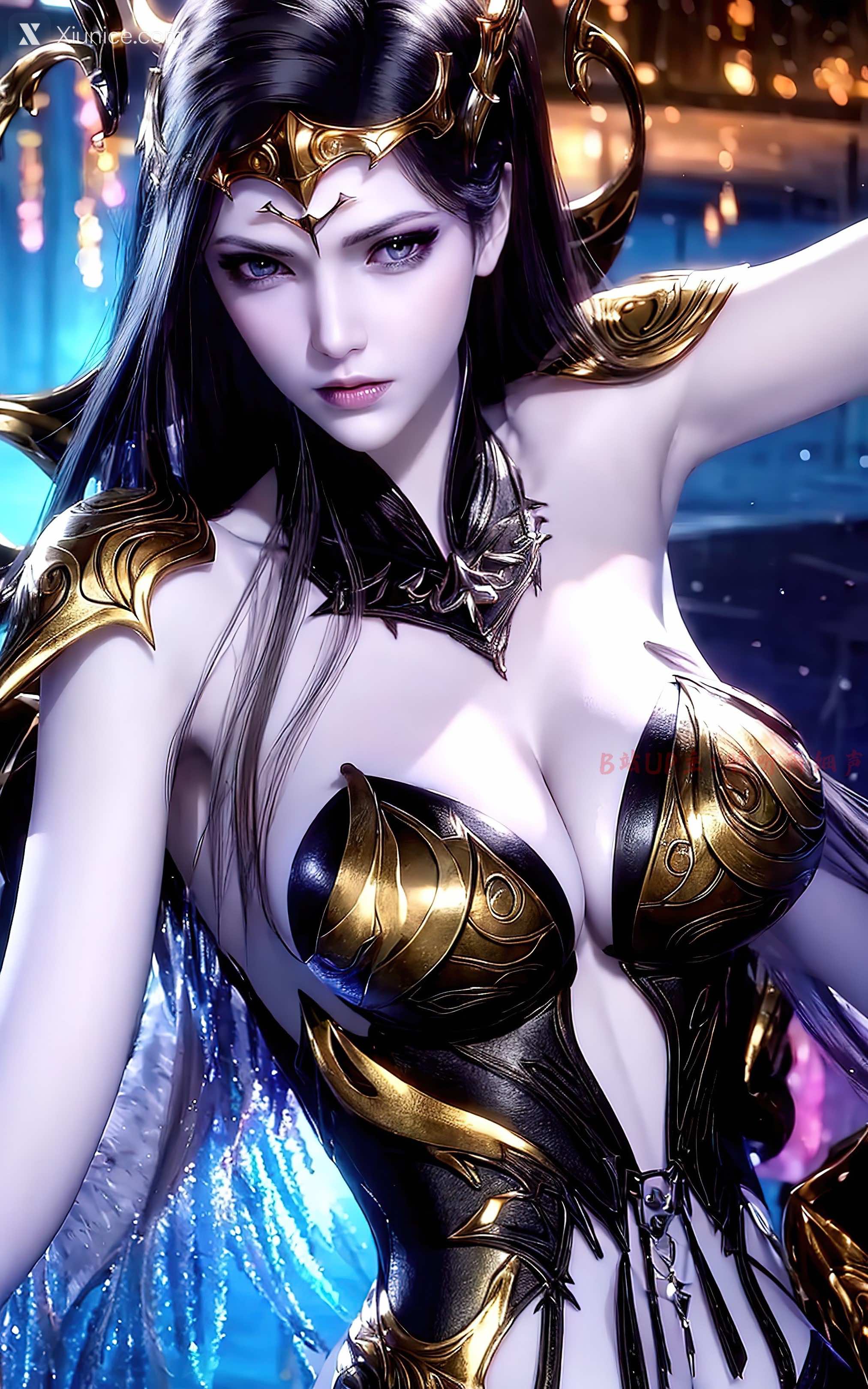AI Girl Xiunice.com 武庚纪 阿岚 白龙 不闻不问 随风起舞 不闻不问 2 17
