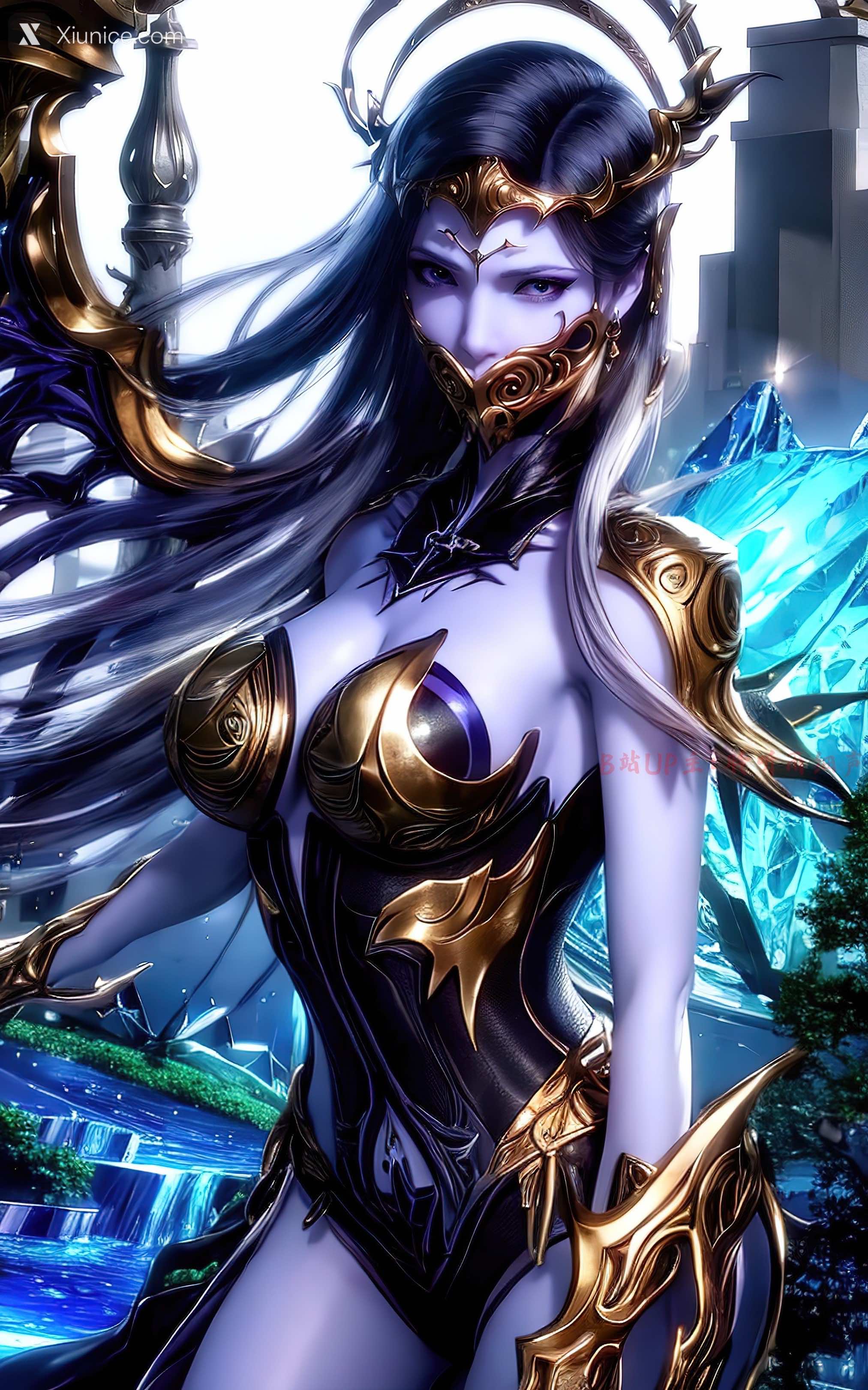 AI Girl Xiunice.com 武庚纪 阿岚 白龙 不闻不问 随风起舞 不闻不问 2 5