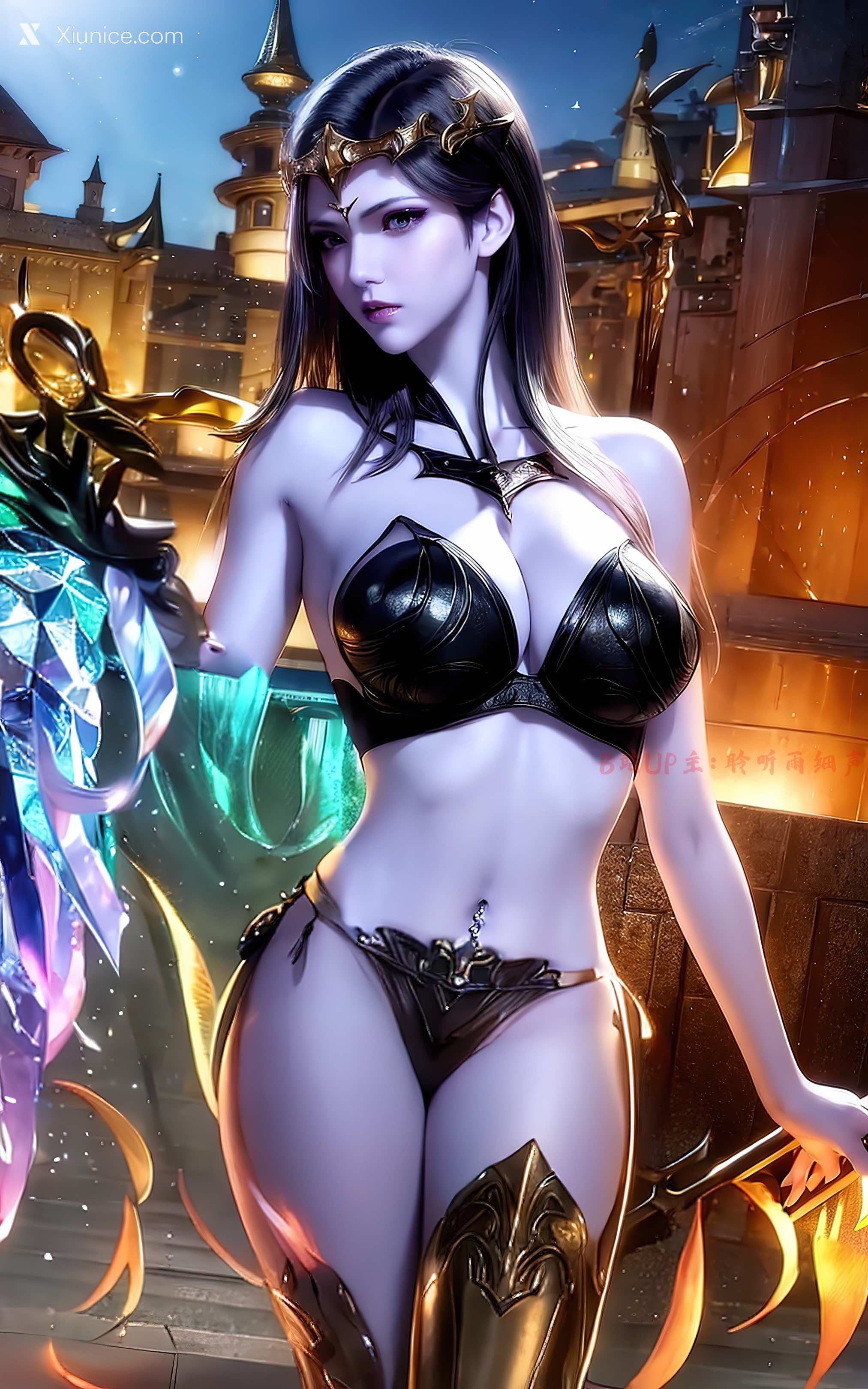 AI Girl Xiunice.com 武庚纪 阿岚 白龙 不闻不问 随风起舞 不闻不问 2 8