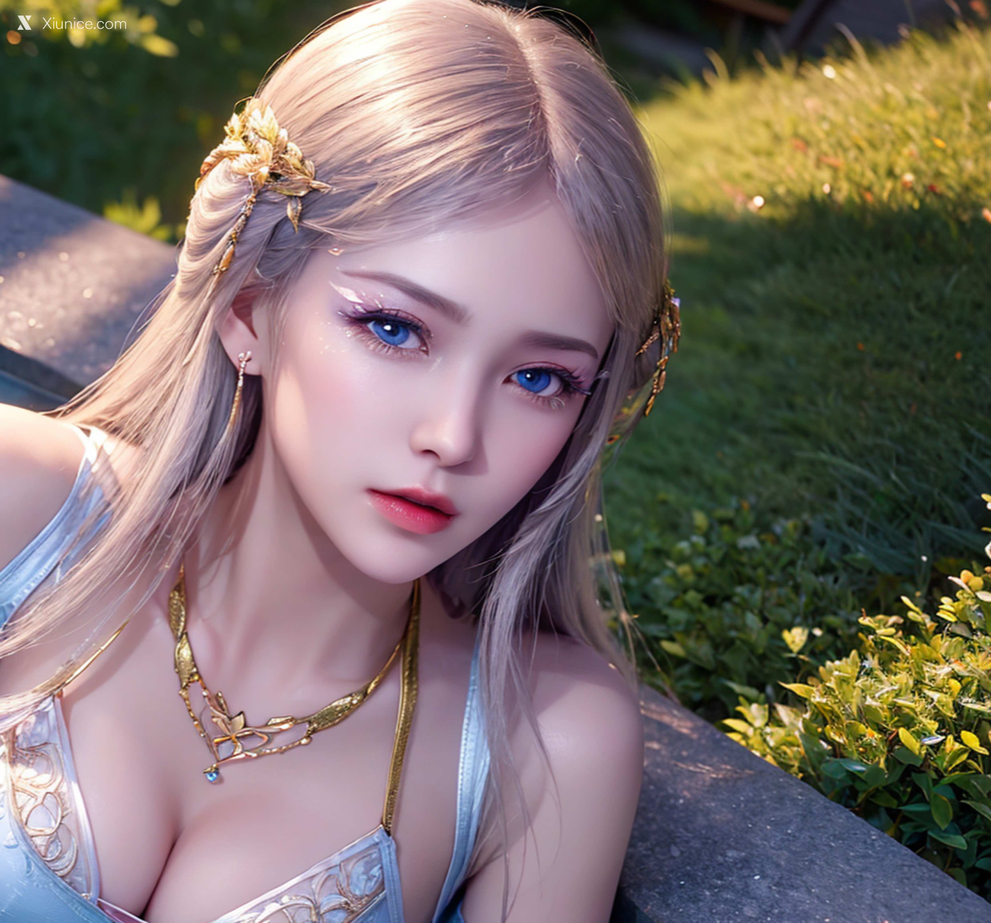 AI Girl Xiunice.com 武庚纪 阿岚 白龙 不闻不问 随风起舞 白龙 1 60