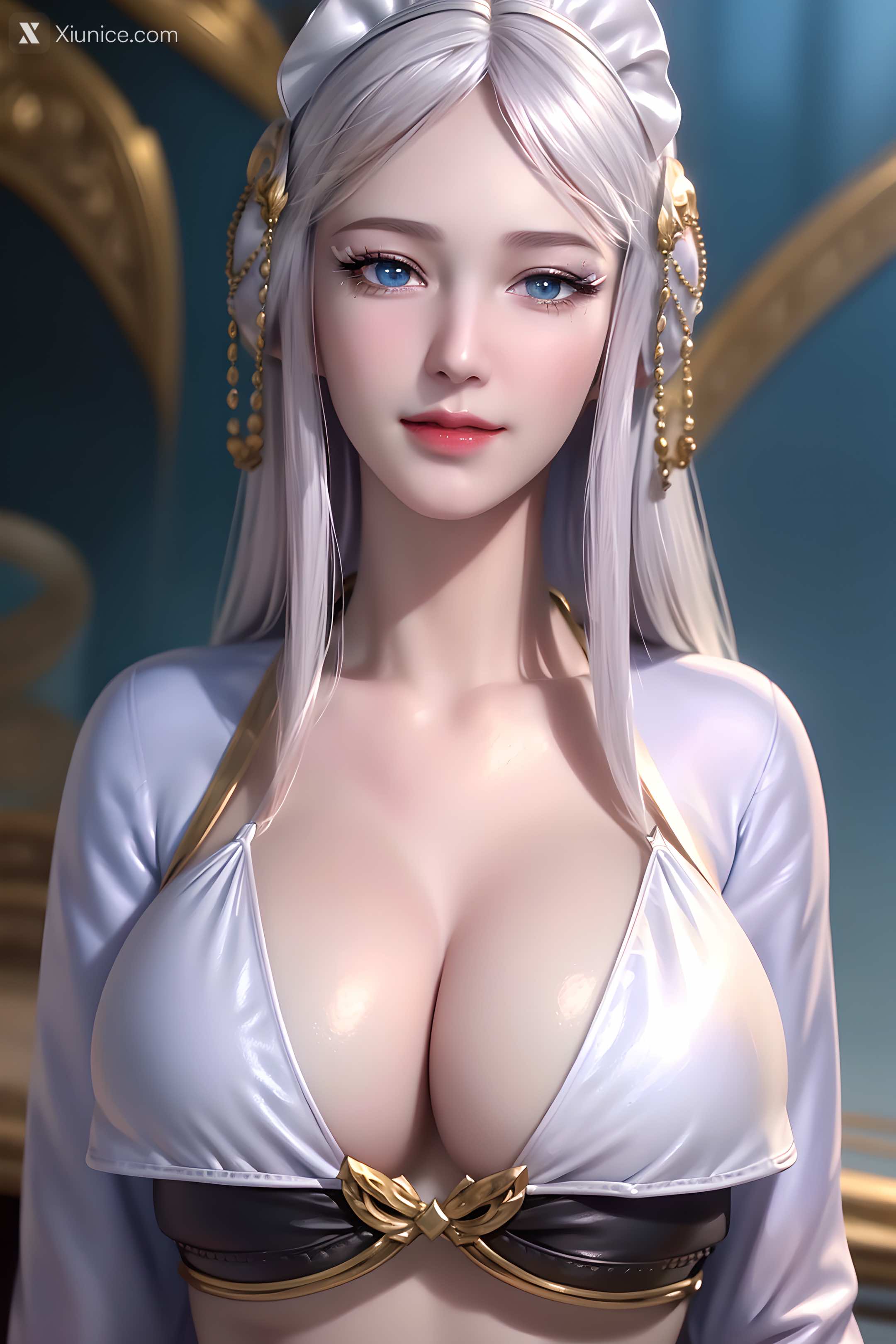 AI Girl Xiunice.com 武庚纪 阿岚 白龙 不闻不问 随风起舞 白龙 2 10