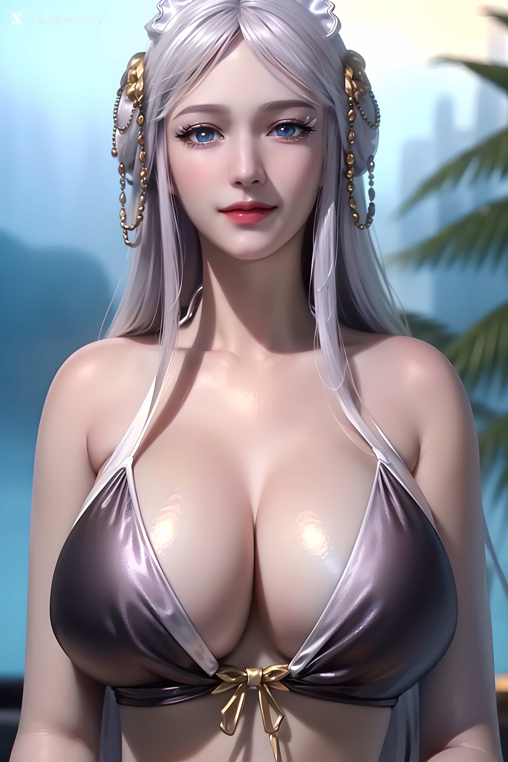AI Girl Xiunice.com 武庚纪 阿岚 白龙 不闻不问 随风起舞 白龙 2 11