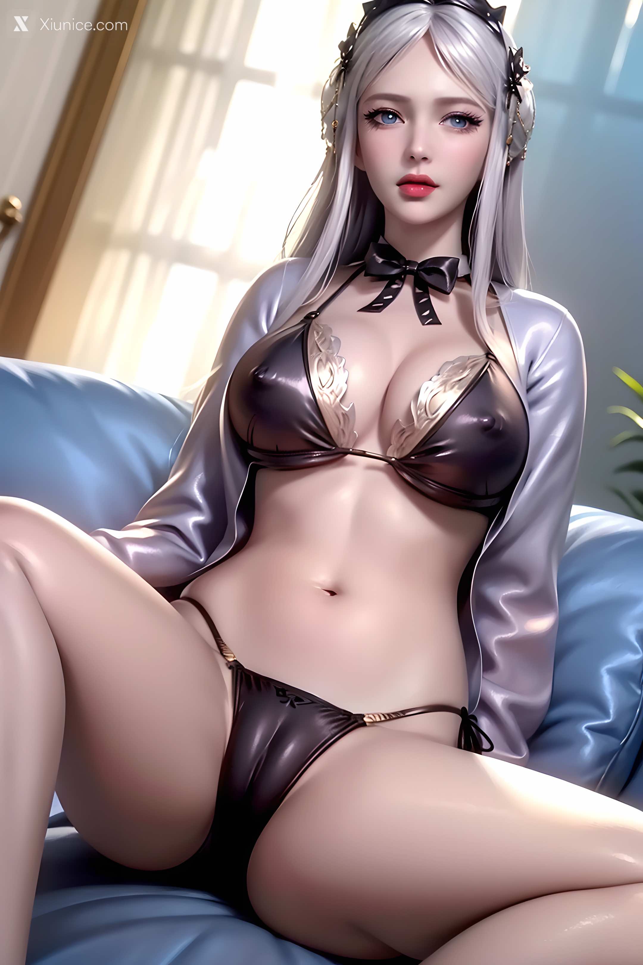 AI Girl Xiunice.com 武庚纪 阿岚 白龙 不闻不问 随风起舞 白龙 2 27