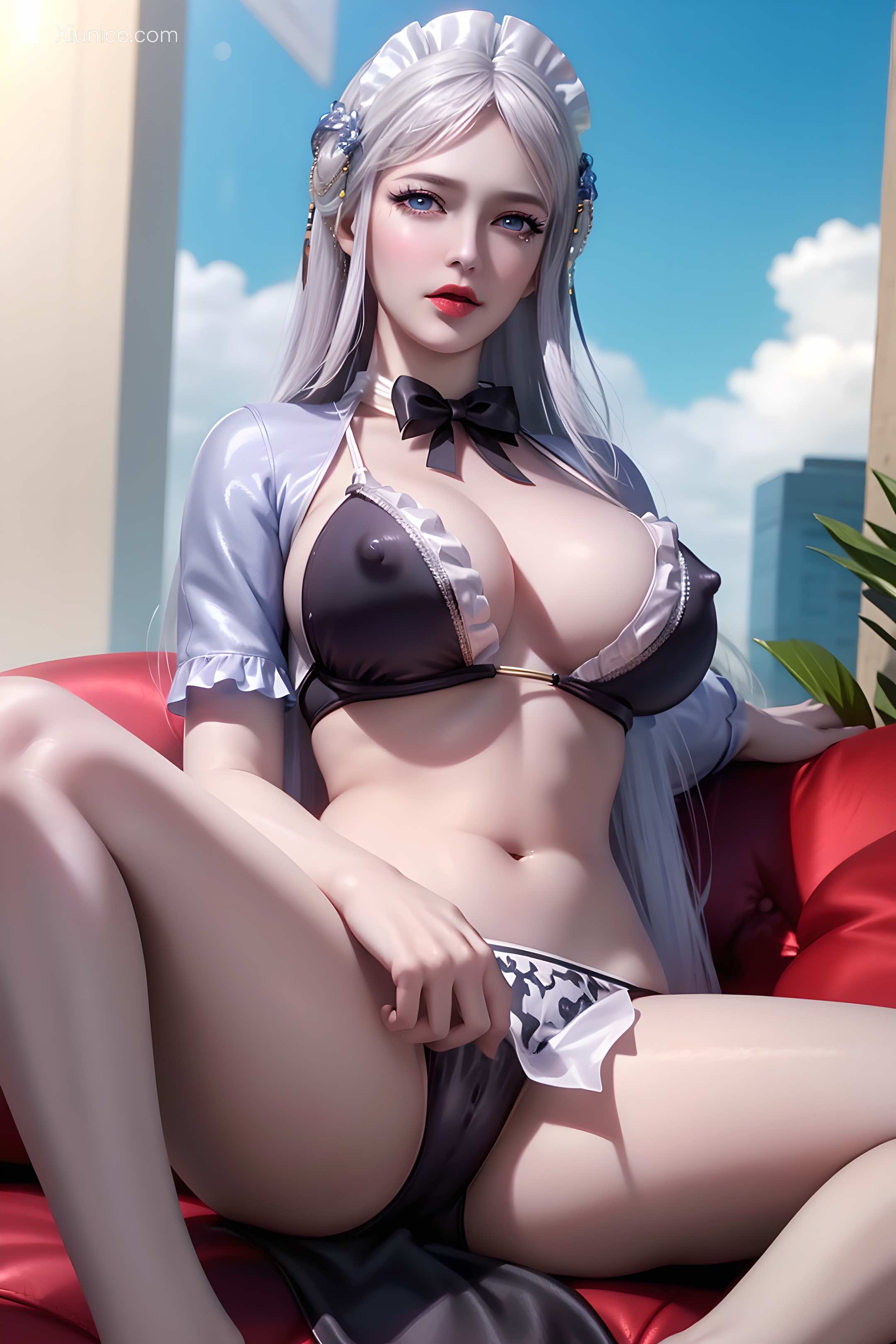 AI Girl Xiunice.com 武庚纪 阿岚 白龙 不闻不问 随风起舞 白龙 2 32