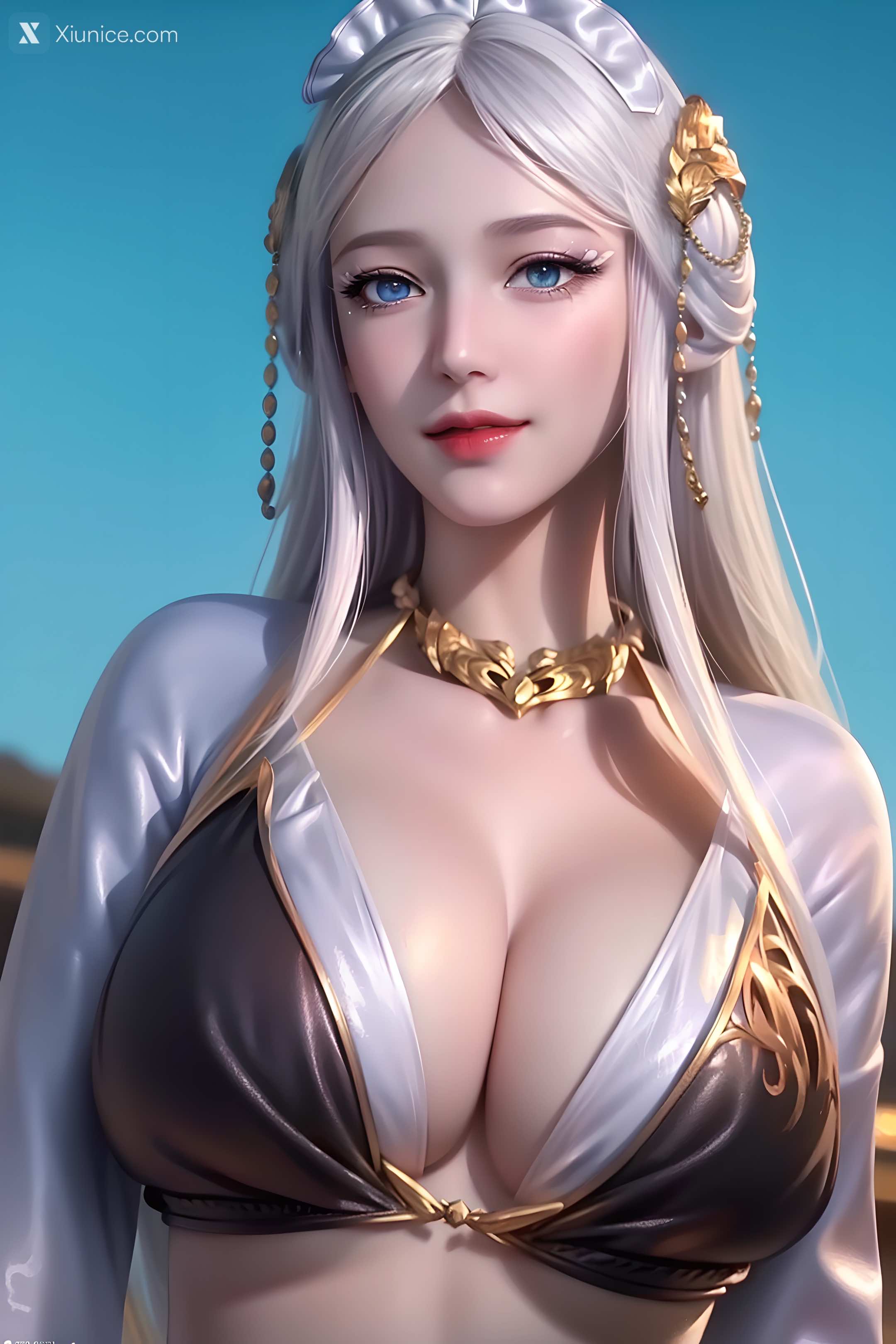 AI Girl Xiunice.com 武庚纪 阿岚 白龙 不闻不问 随风起舞 白龙 2 4