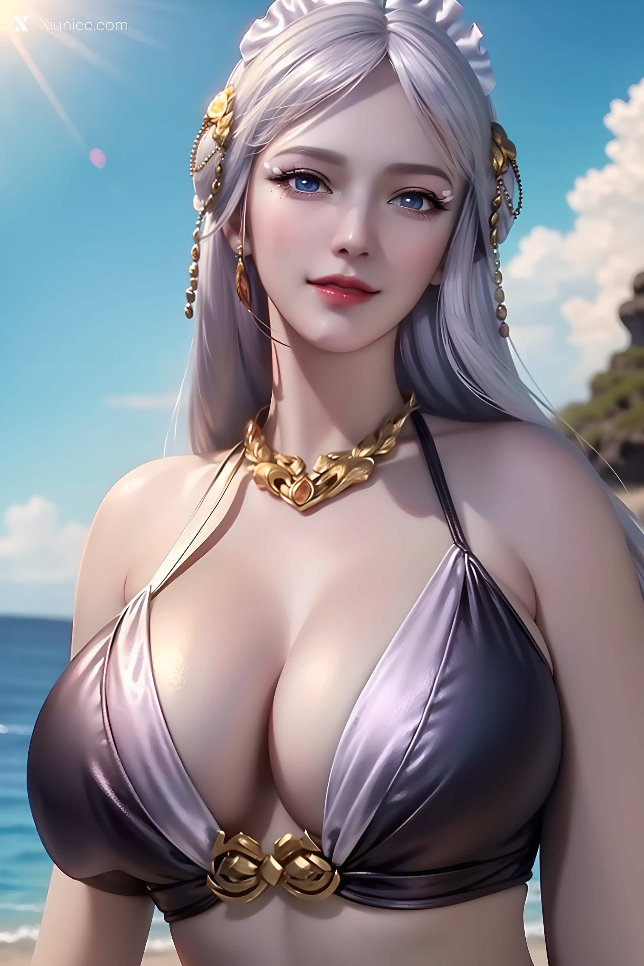 AI Girl Xiunice.com 武庚纪 阿岚 白龙 不闻不问 随风起舞 白龙 2 7