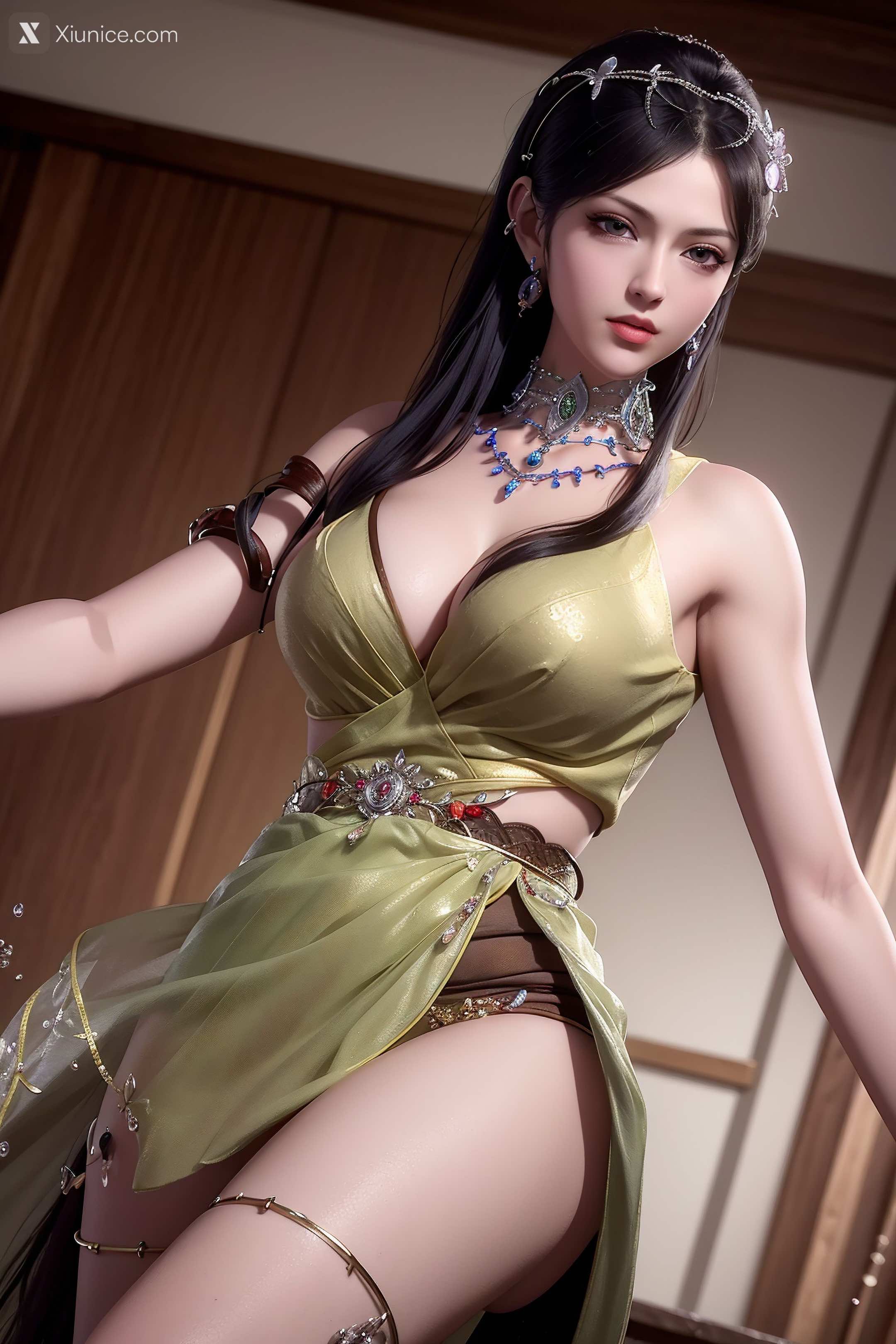 AI Girl Xiunice.com 武庚纪 阿岚 白龙 不闻不问 随风起舞 阿岚 36