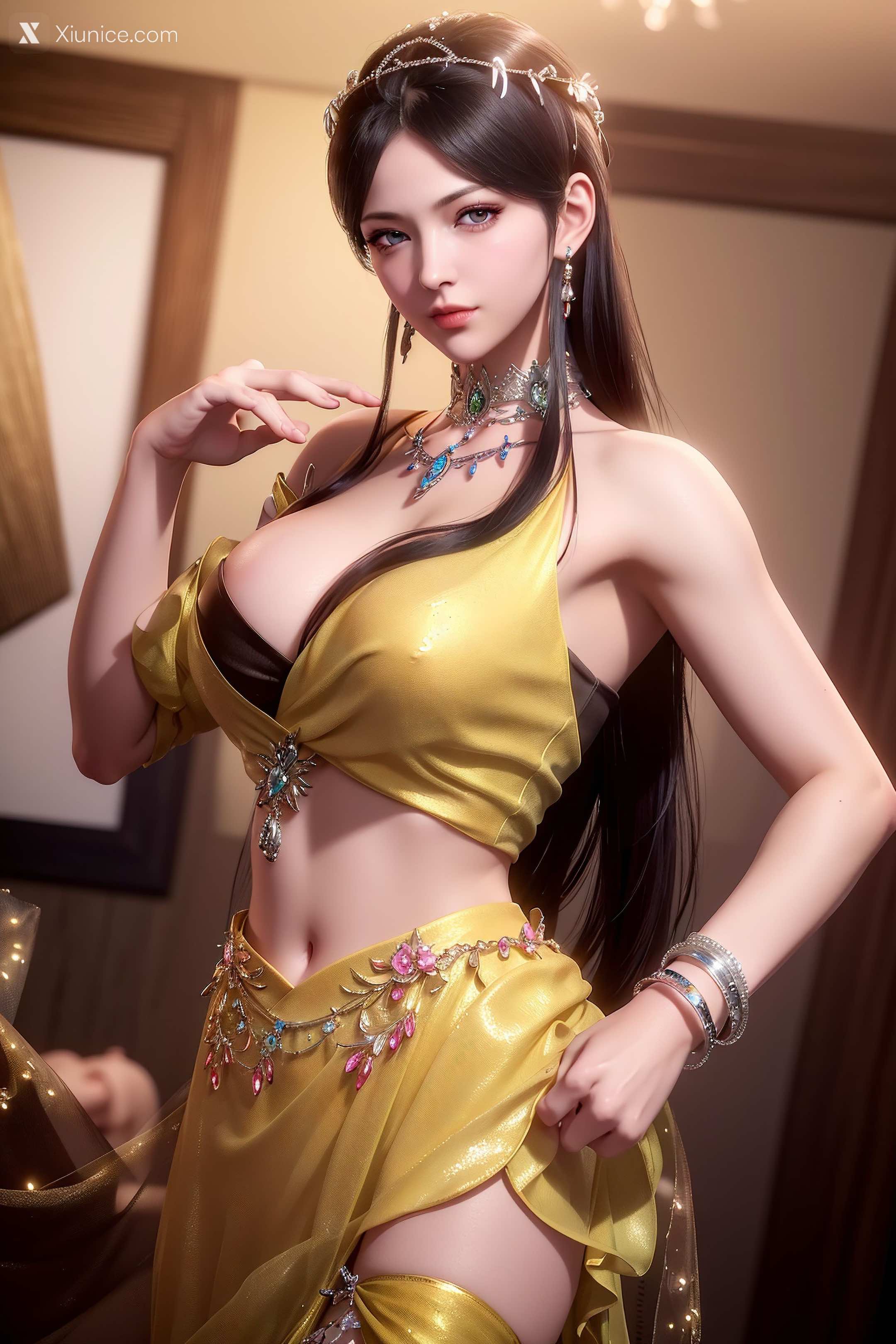 AI Girl Xiunice.com 武庚纪 阿岚 白龙 不闻不问 随风起舞 阿岚 37
