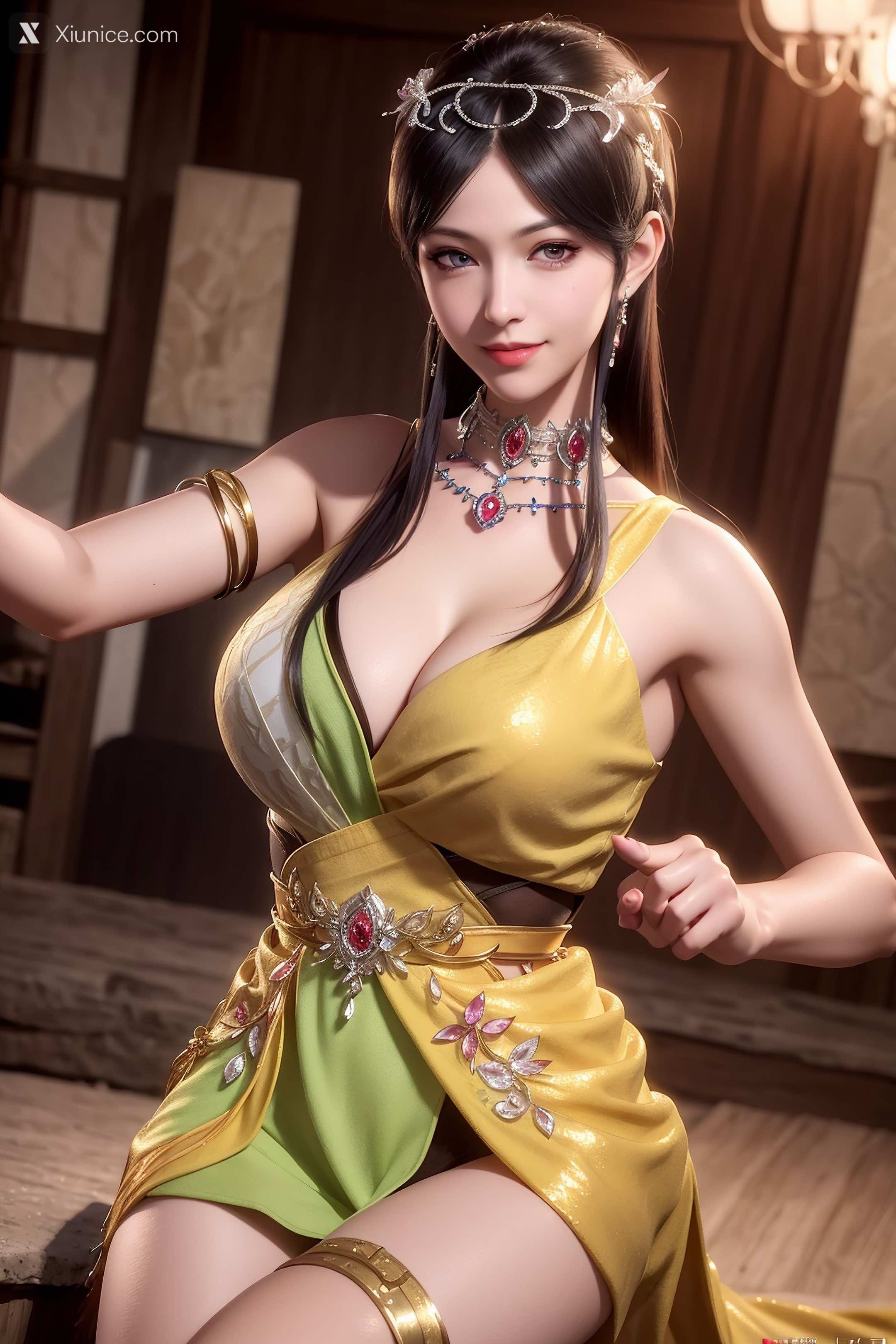 AI Girl Xiunice.com 武庚纪 阿岚 白龙 不闻不问 随风起舞 阿岚 40