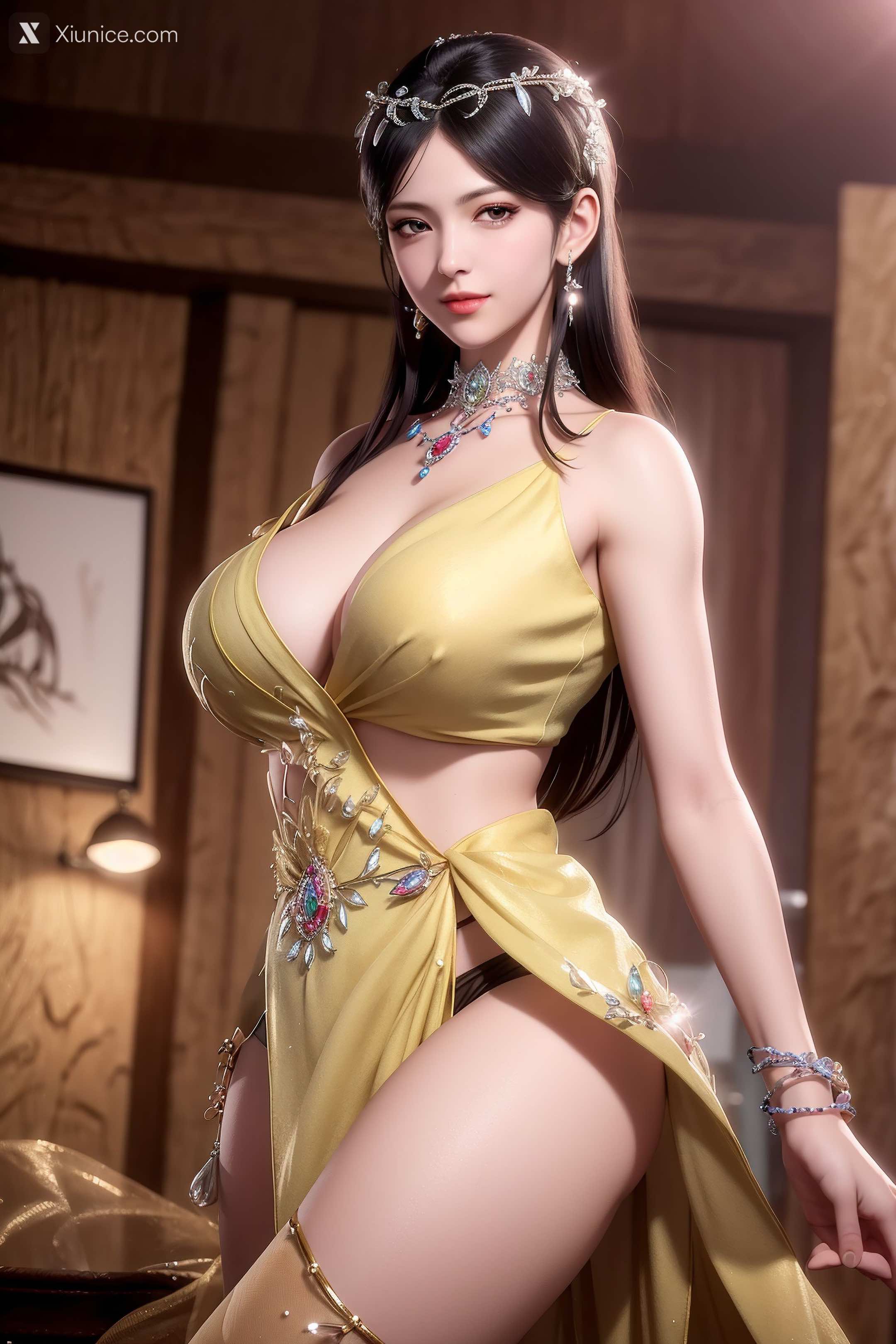 AI Girl Xiunice.com 武庚纪 阿岚 白龙 不闻不问 随风起舞 阿岚 42
