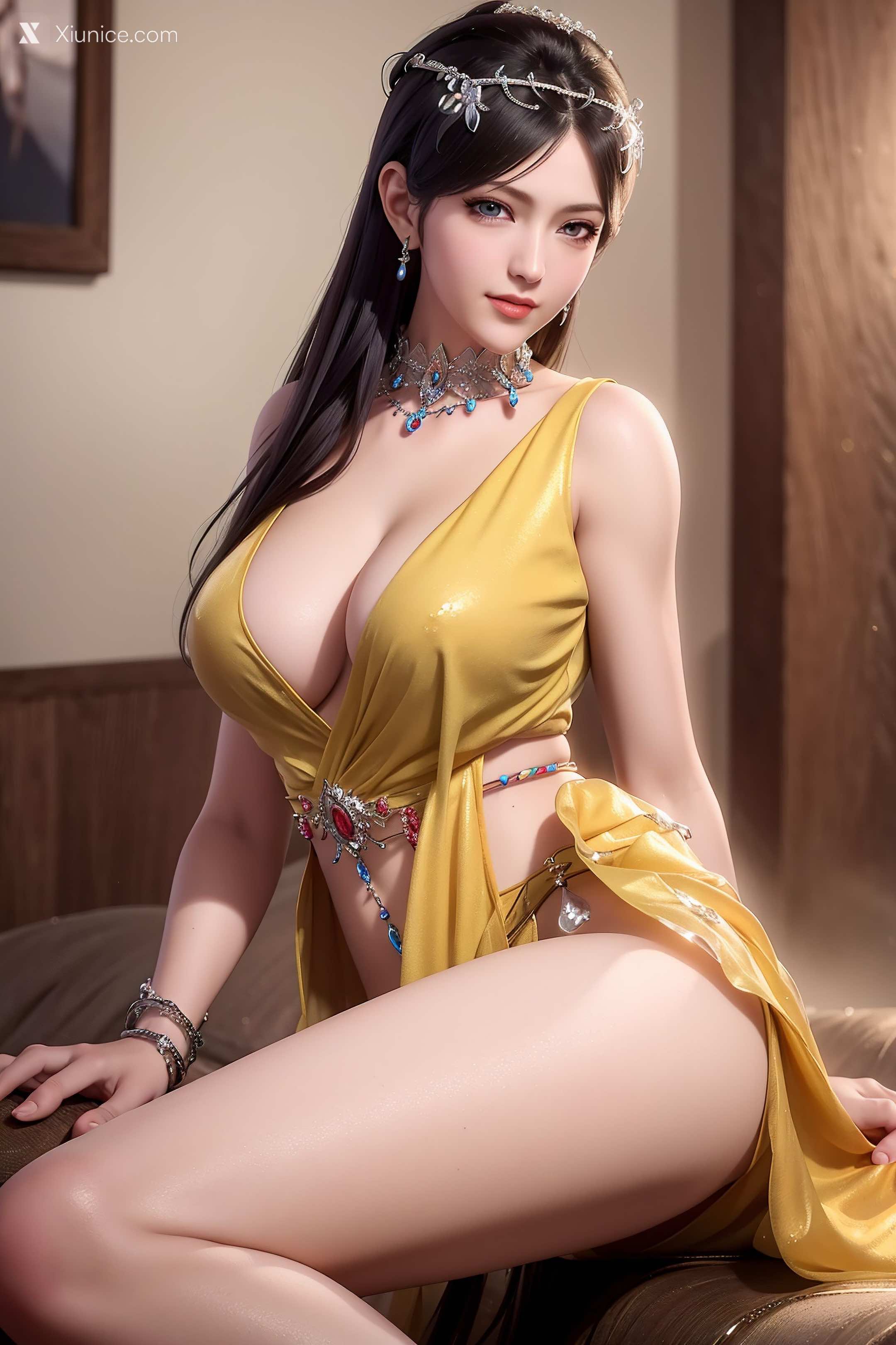AI Girl Xiunice.com 武庚纪 阿岚 白龙 不闻不问 随风起舞 阿岚 44