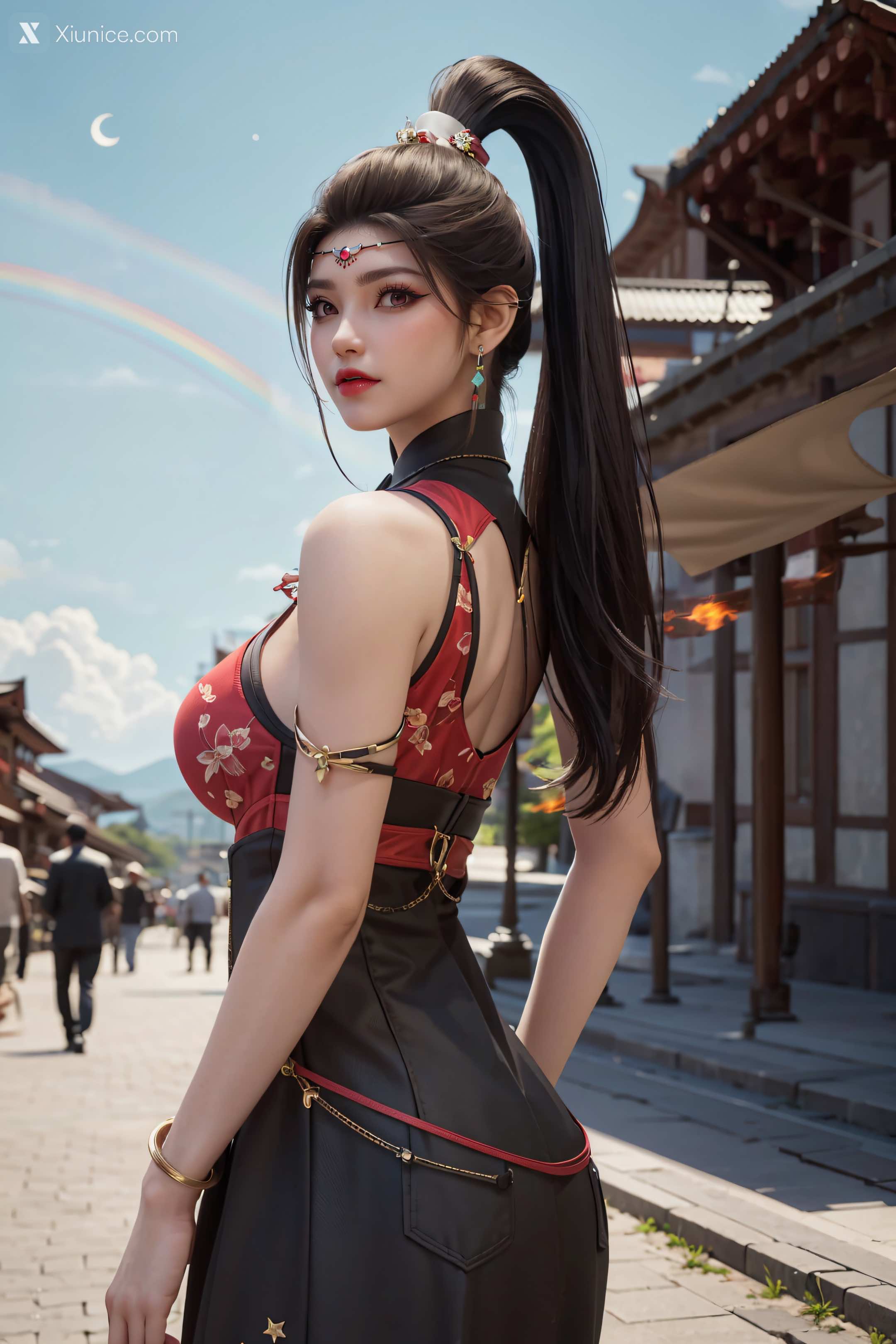 AI Girl Xiunice.com 沧元图 柳七月 孟仙姑柳七月 写真 47