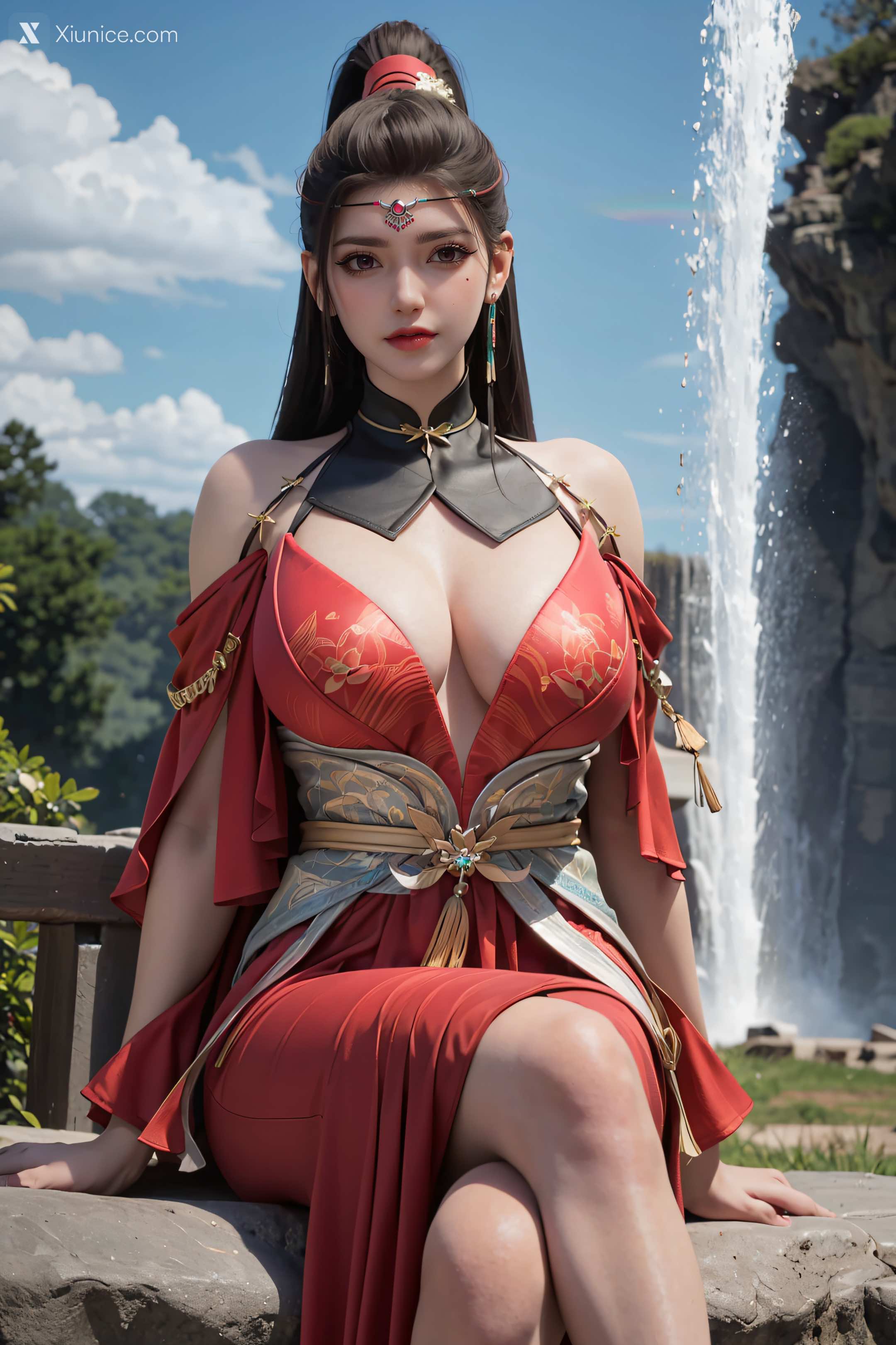 AI Girl Xiunice.com 沧元图 柳七月 孟仙姑柳七月 写真 50