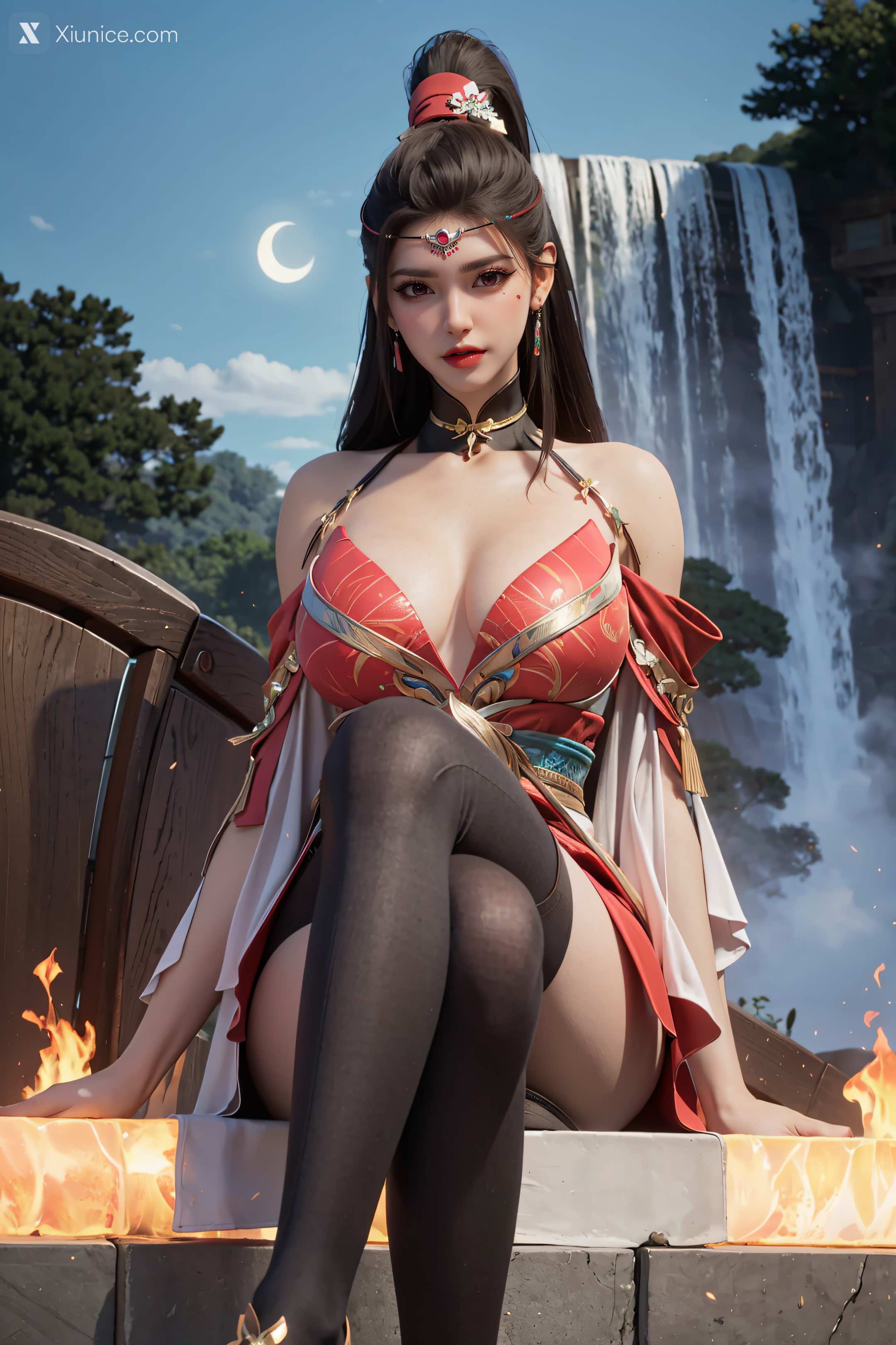 AI Girl Xiunice.com 沧元图 柳七月 孟仙姑柳七月 写真 51