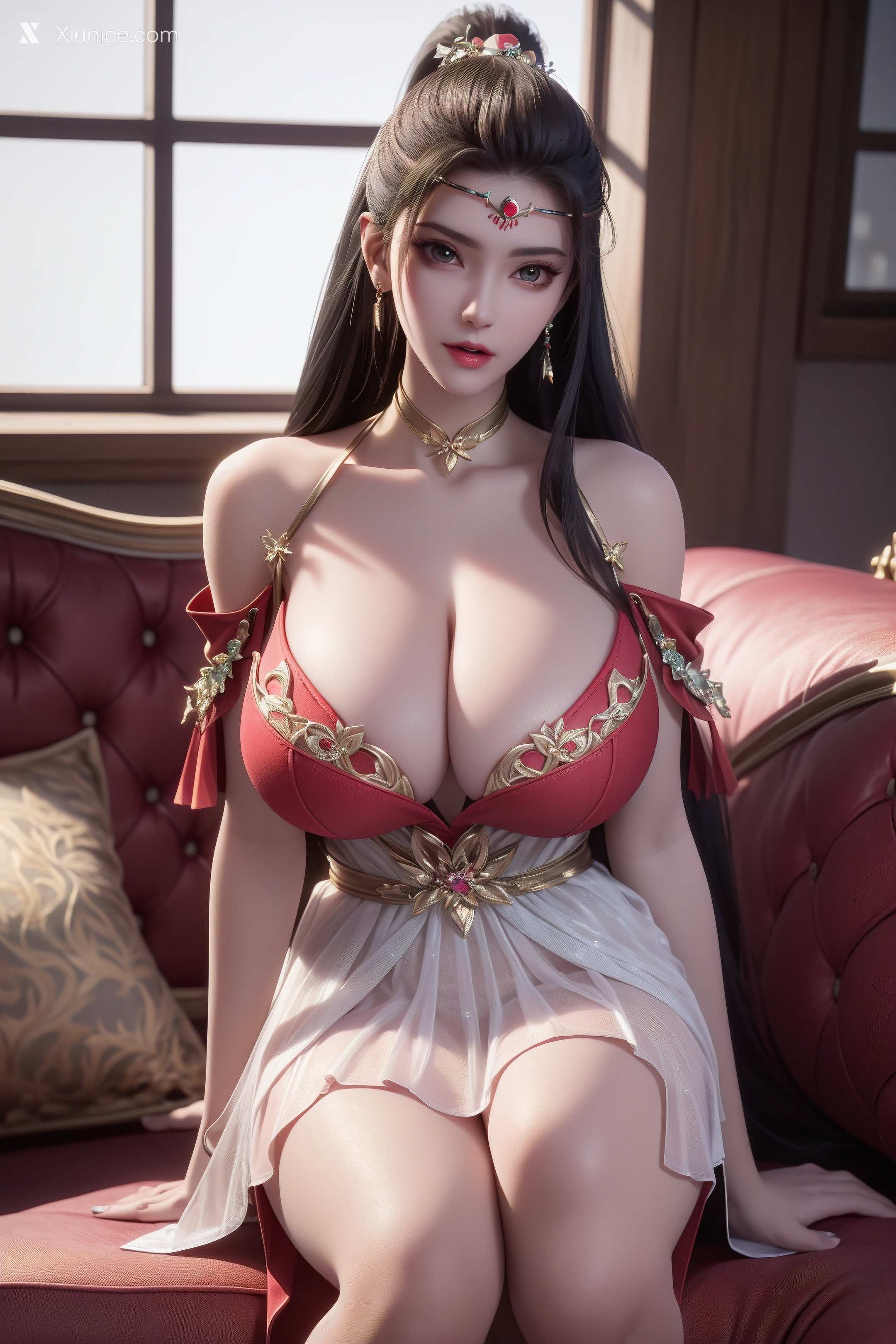 AI Girl Xiunice.com 沧元图 柳七月 孟仙姑柳七月 巨乳 26