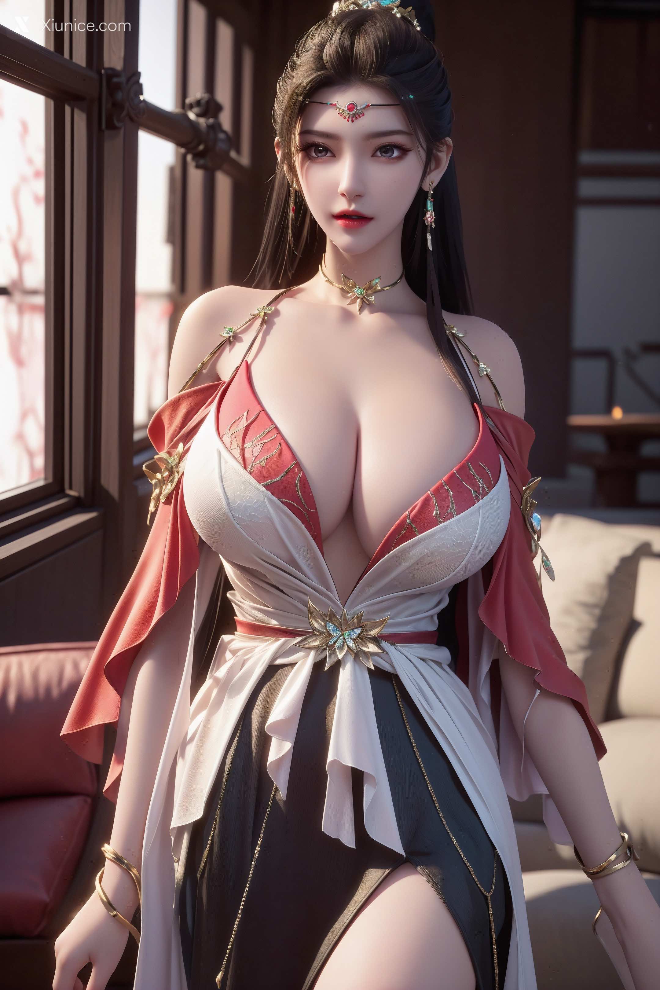AI Girl Xiunice.com 沧元图 柳七月 孟仙姑柳七月 巨乳 4