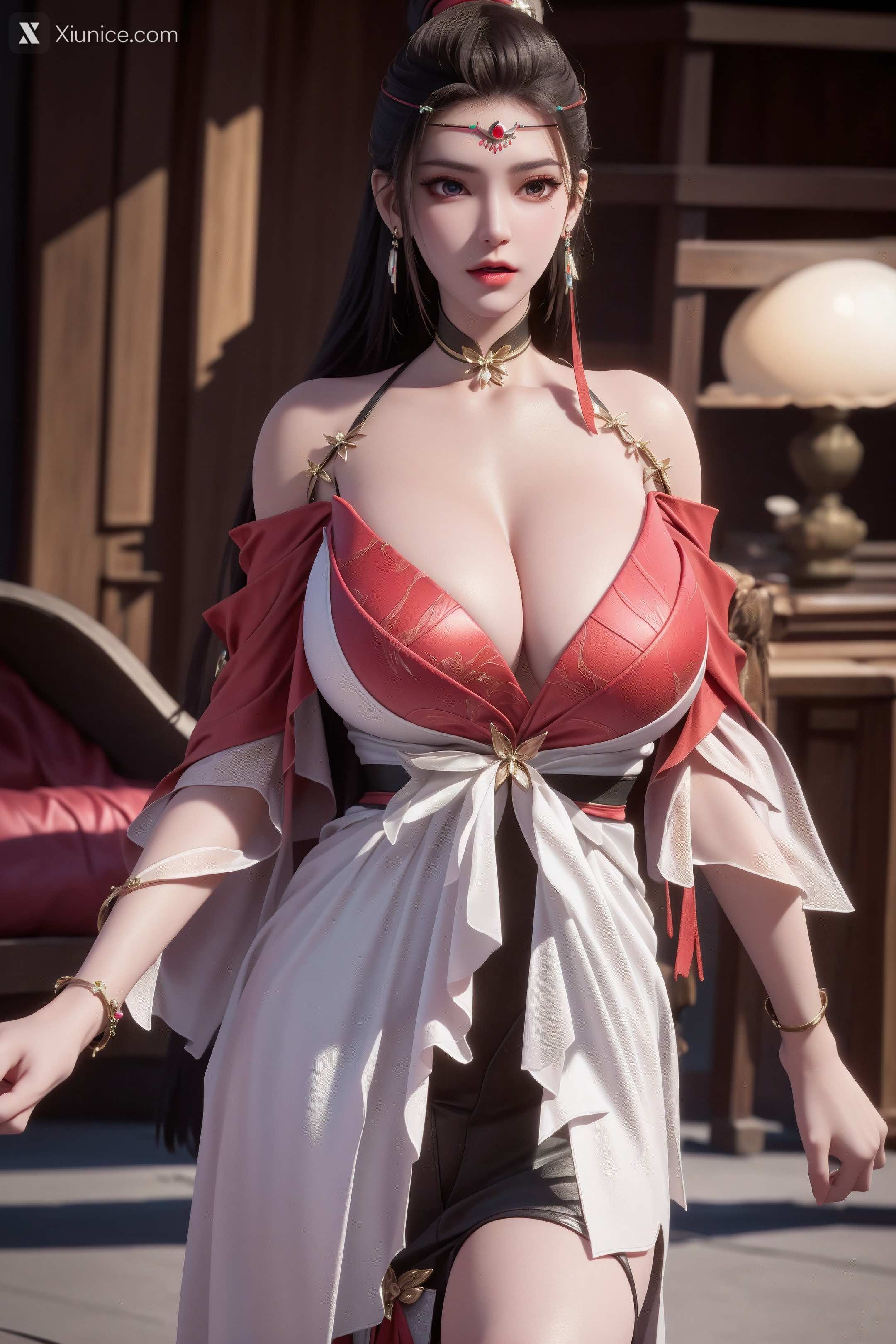 AI Girl Xiunice.com 沧元图 柳七月 孟仙姑柳七月 巨乳 5