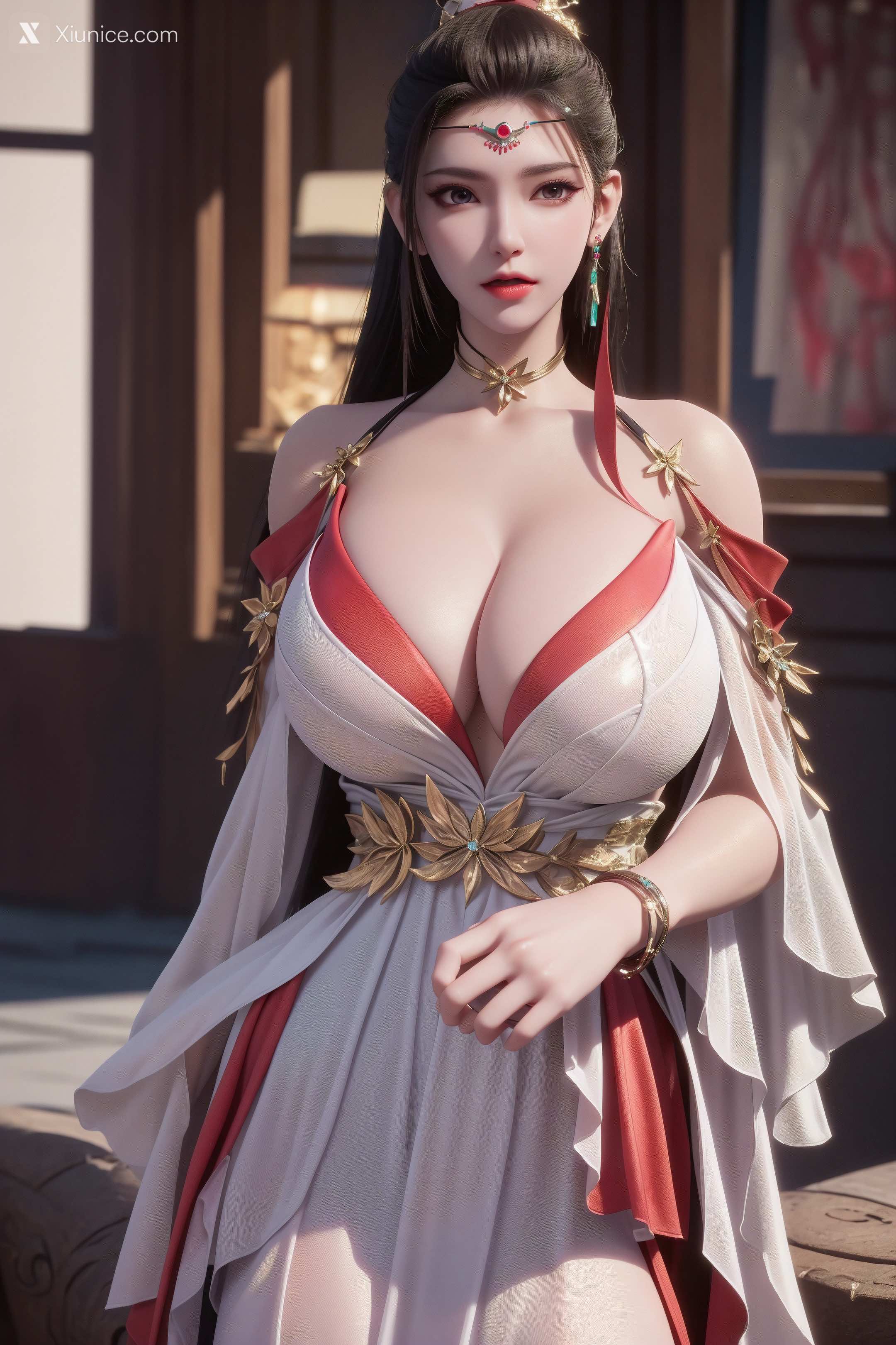 AI Girl Xiunice.com 沧元图 柳七月 孟仙姑柳七月 巨乳 6