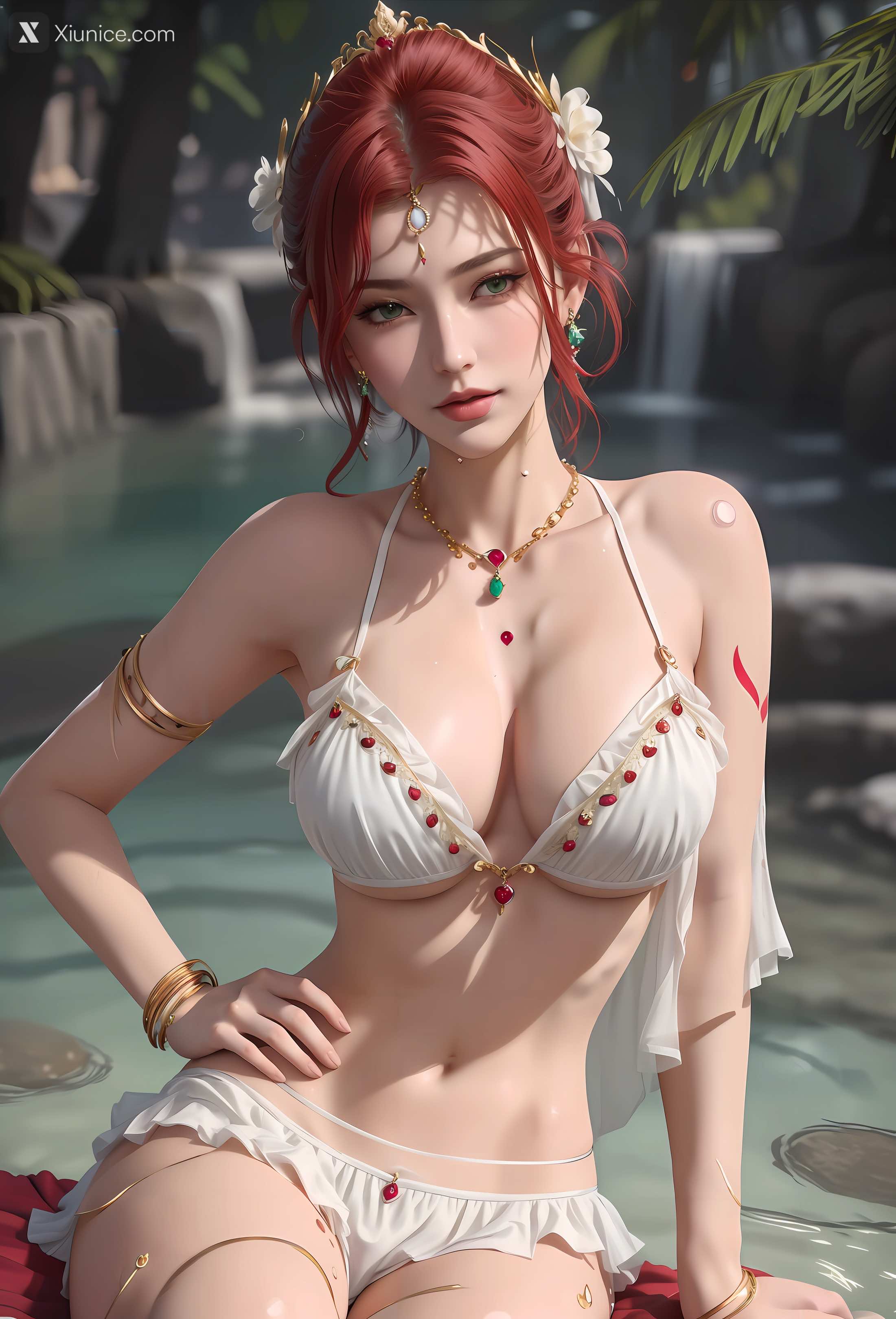 AI Girl Xiunice.com 沧元图 柳七月 孟仙姑 孟仙姑 内衣 11