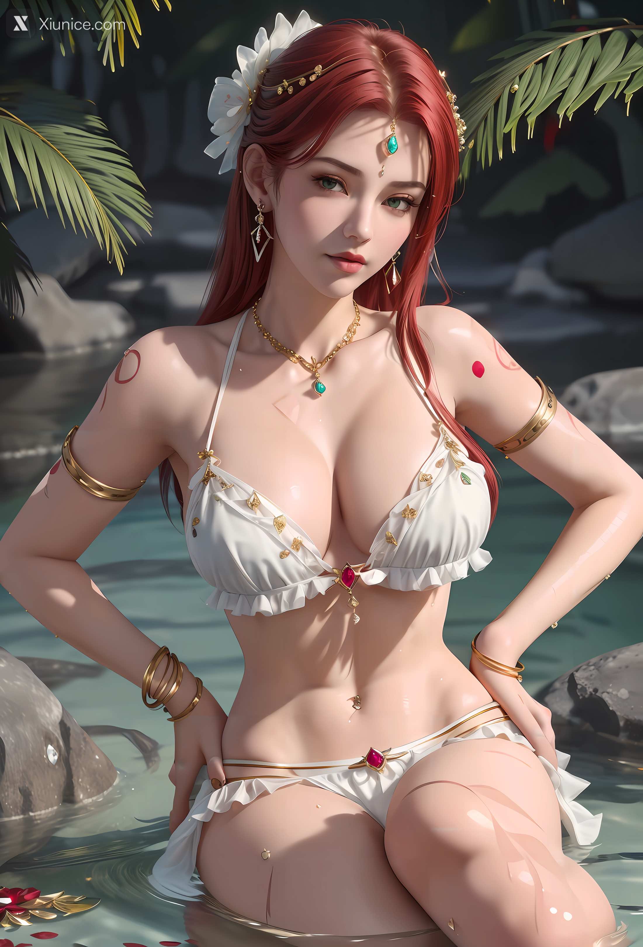 AI Girl Xiunice.com 沧元图 柳七月 孟仙姑 孟仙姑 内衣 17