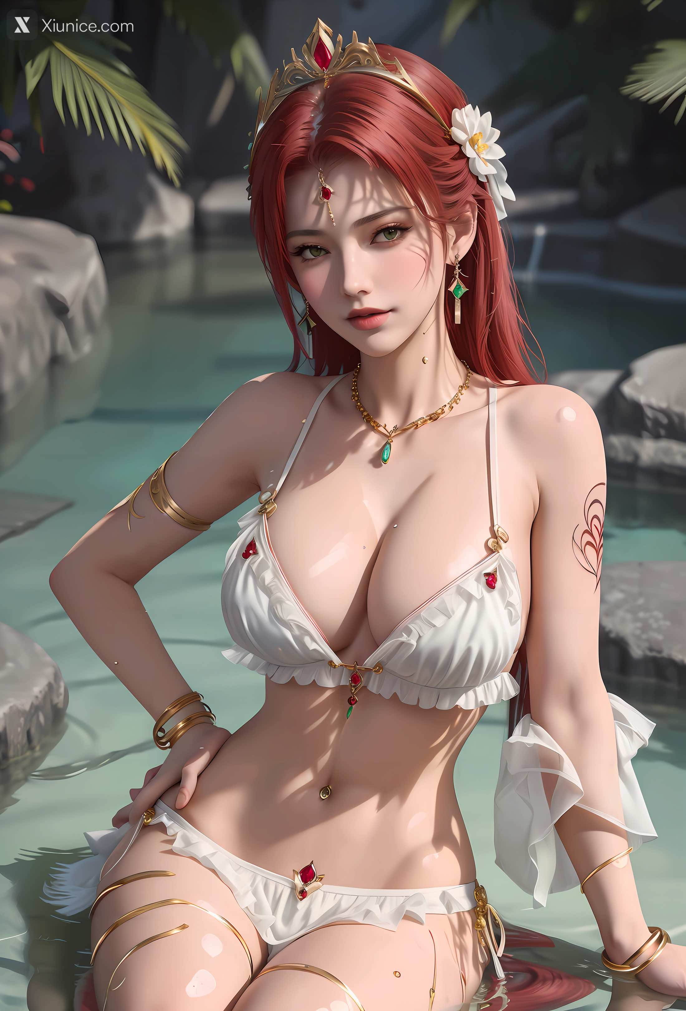 AI Girl Xiunice.com 沧元图 柳七月 孟仙姑 孟仙姑 内衣 19