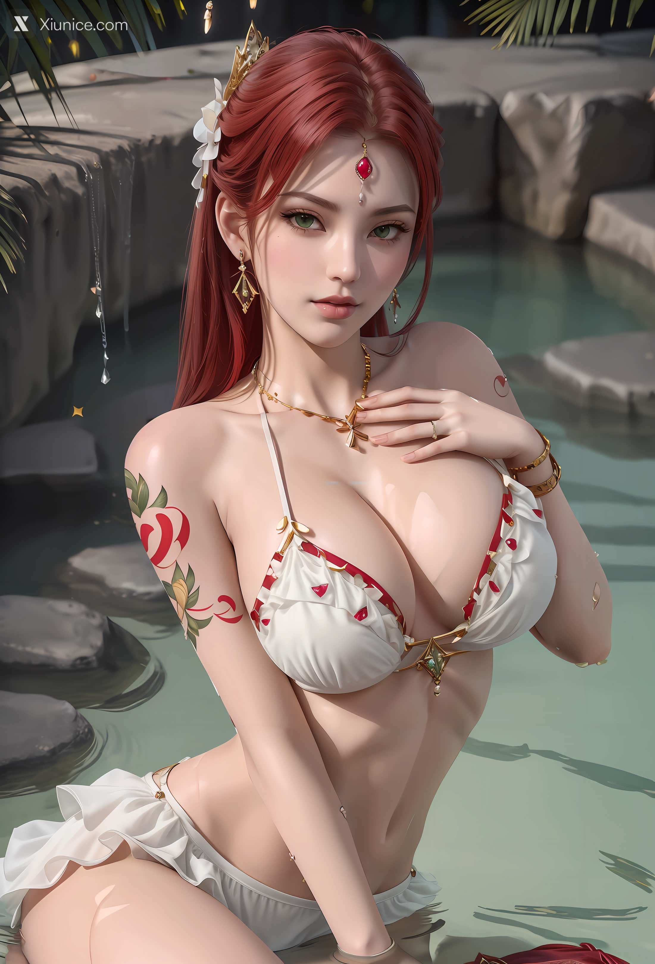 AI Girl Xiunice.com 沧元图 柳七月 孟仙姑 孟仙姑 内衣 21
