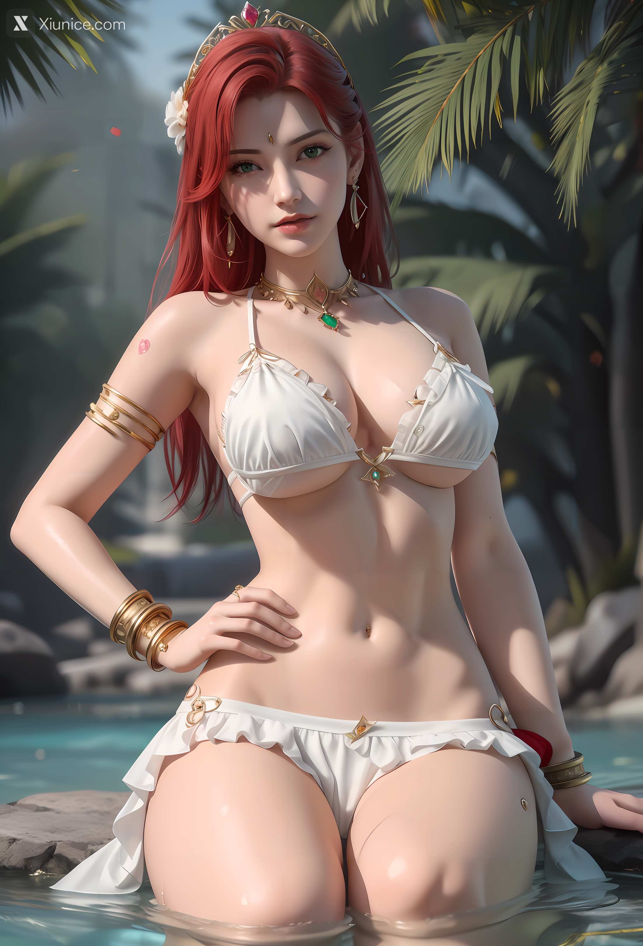 AI Girl Xiunice.com 沧元图 柳七月 孟仙姑 孟仙姑 内衣 26