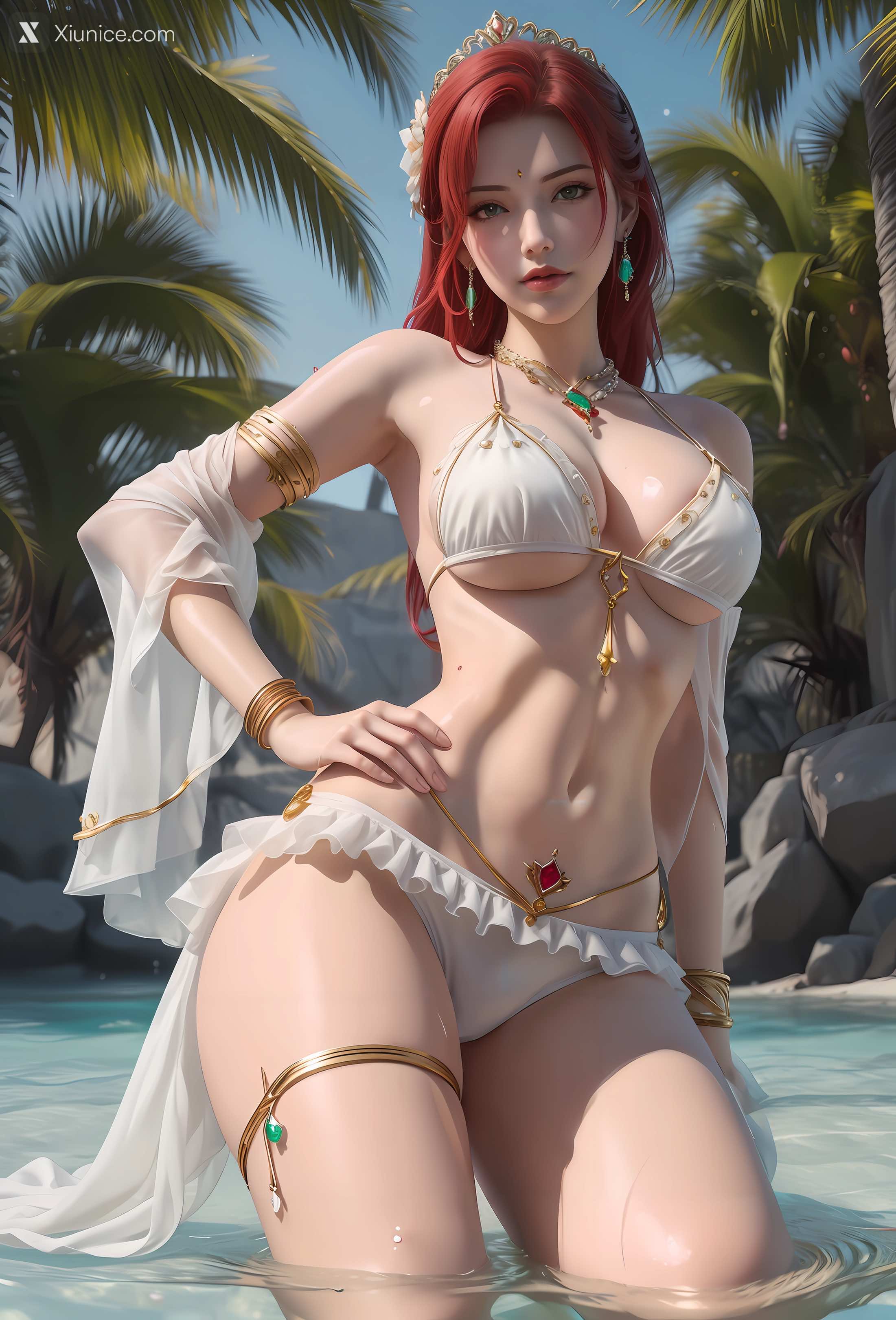 AI Girl Xiunice.com 沧元图 柳七月 孟仙姑 孟仙姑 内衣 27