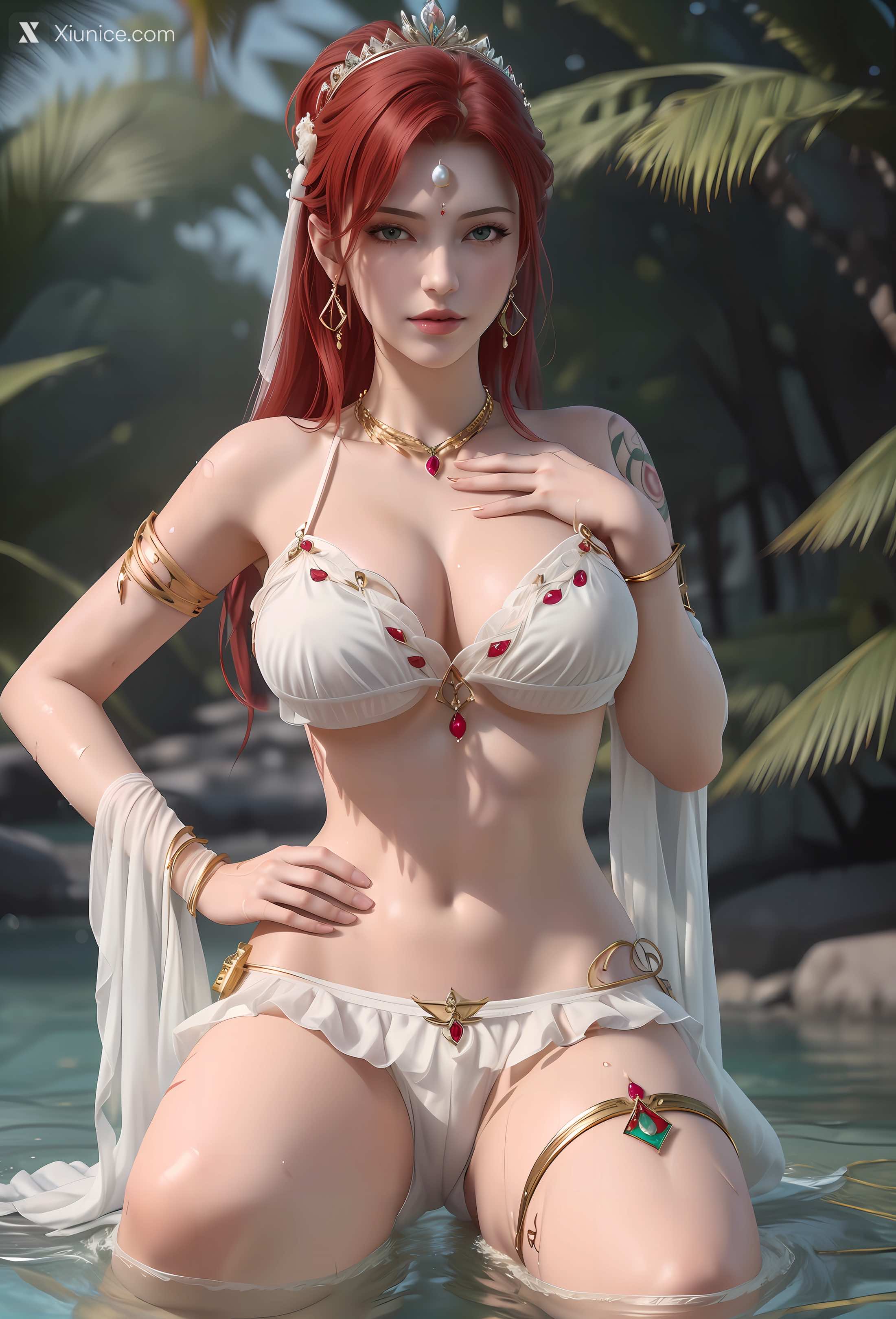 AI Girl Xiunice.com 沧元图 柳七月 孟仙姑 孟仙姑 内衣 34